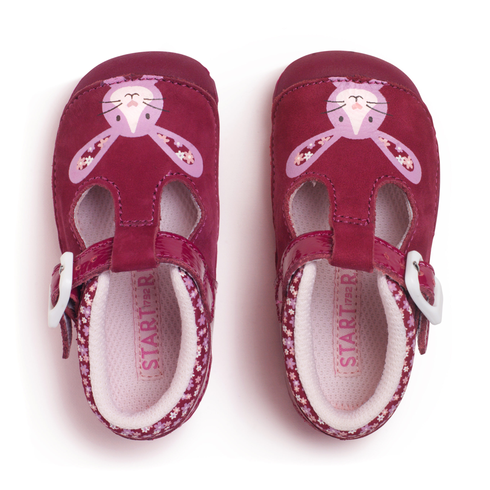 Start-Rite Start-Rite Little Paws 0825_8 Cherry Red Girls