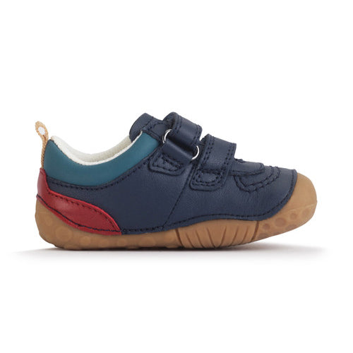 Start-rite Start-rite 0839_19 Zap Navy Leather Boys Shoe Navy Boys