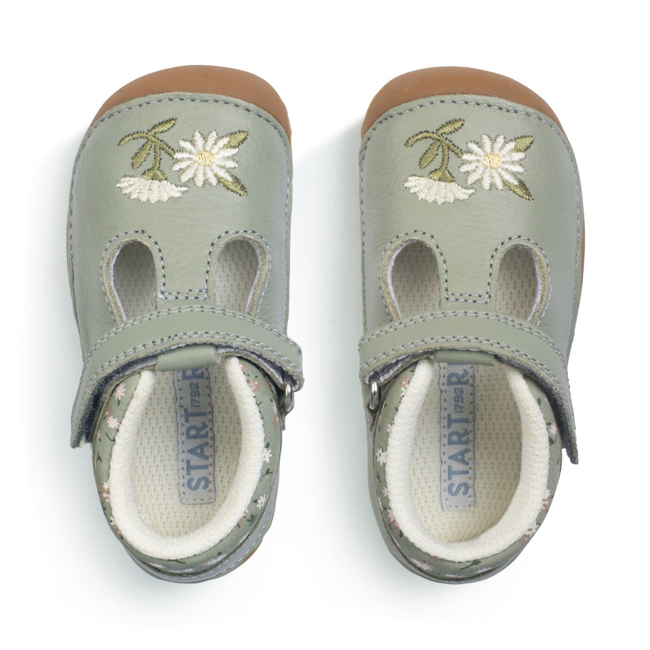 Start-rite Start-Rite 0858_5 Squish Dusky Green Pre Walkers Girls Shoe Dusky Green Girls