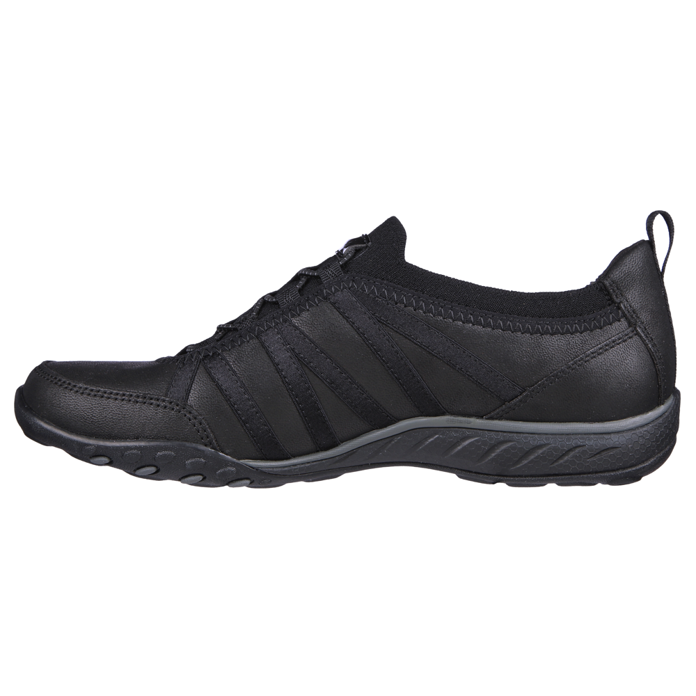 Skechers Skechers Breathe-Easy Remember 100371 Trainers All Black Ladies