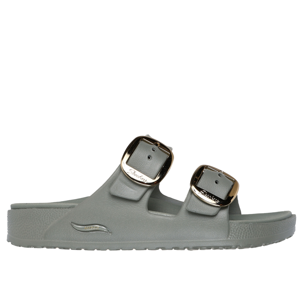Skechers Arch Fit Foamies Cali Breeze - Gold Star 111592 OLV Ladies Olive Sandals