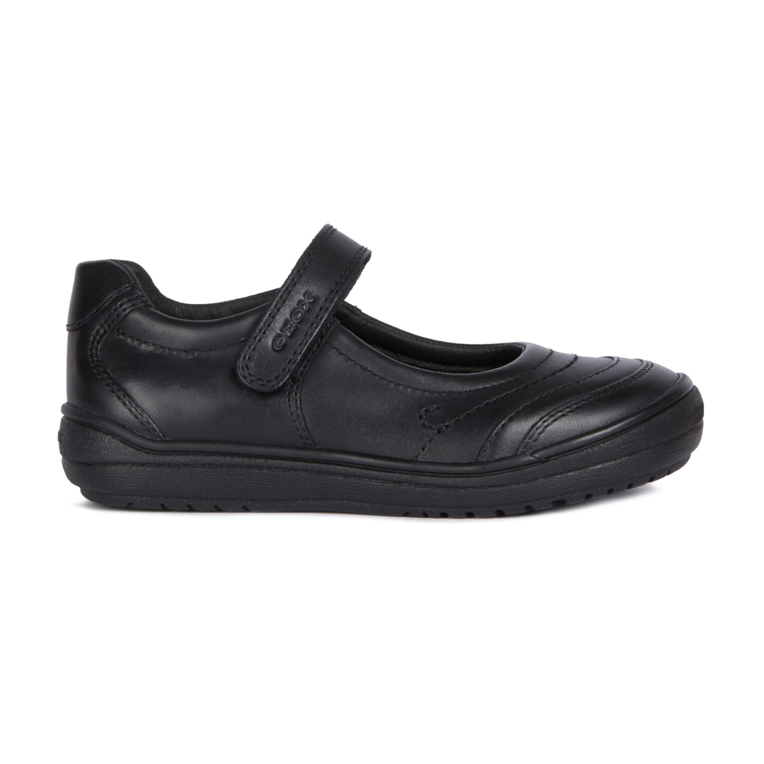 Geox J HADRIEL J947VI 043HH C9999 Black Girls School Shoes