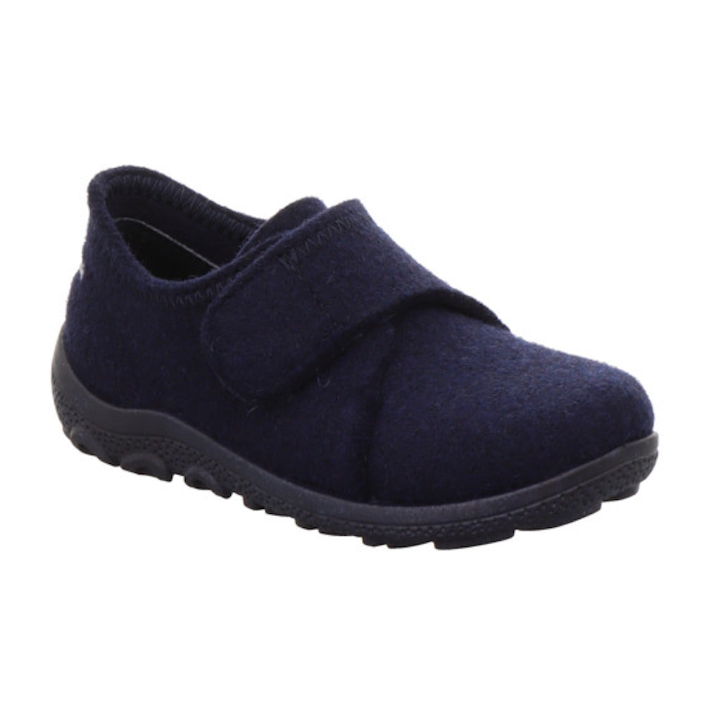 Superfit Superfit Happy Plain 1-006296-8010 Unisex Slipper Navy Boys, Girls