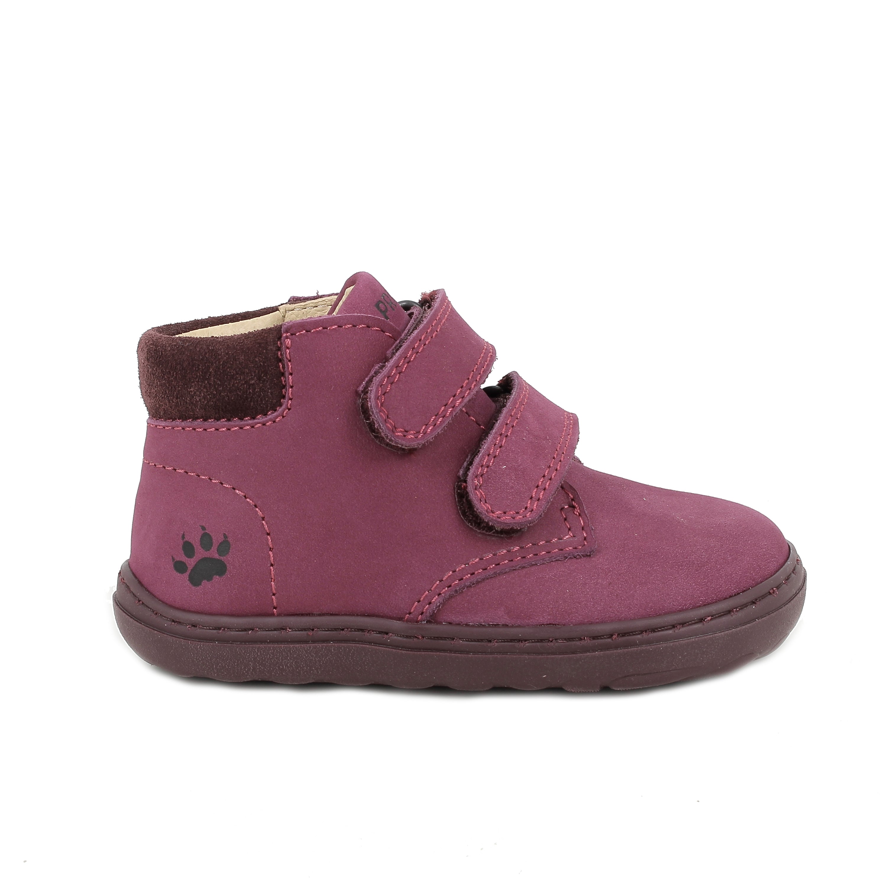 Primigi Primigi P&H Wind Barefoot Boot Nabuk Morbido Gelso Dk Purple / Rose Girls