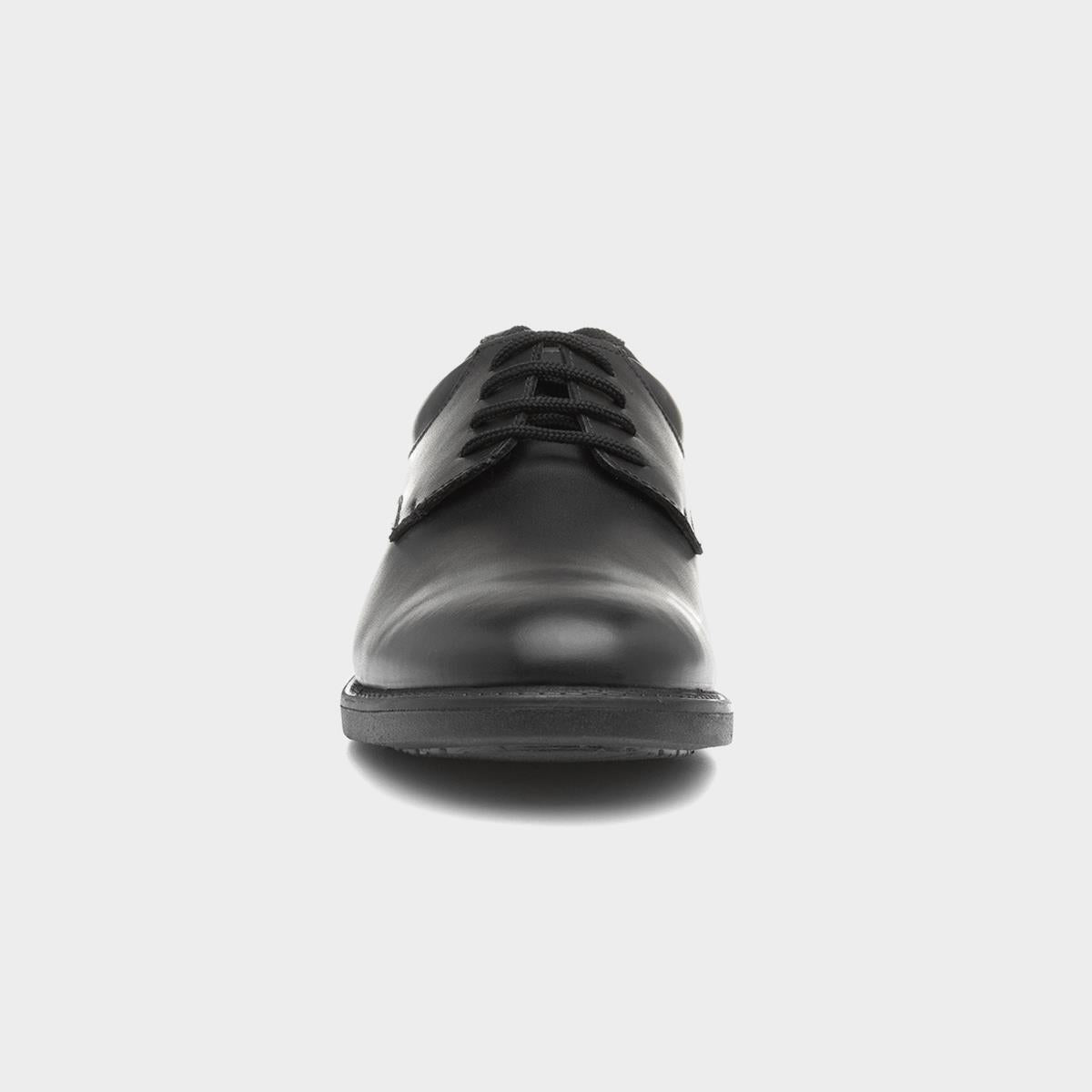 Hush Puppies Tim 30816- Black School Shoes