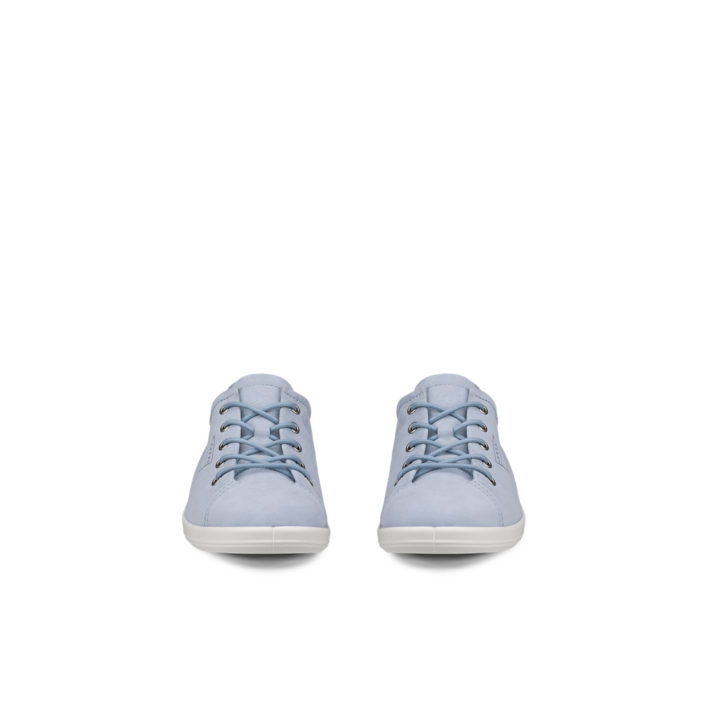 Ecco Ecco Soft 2 Lace 20650302434 Dusty Blue Ladies