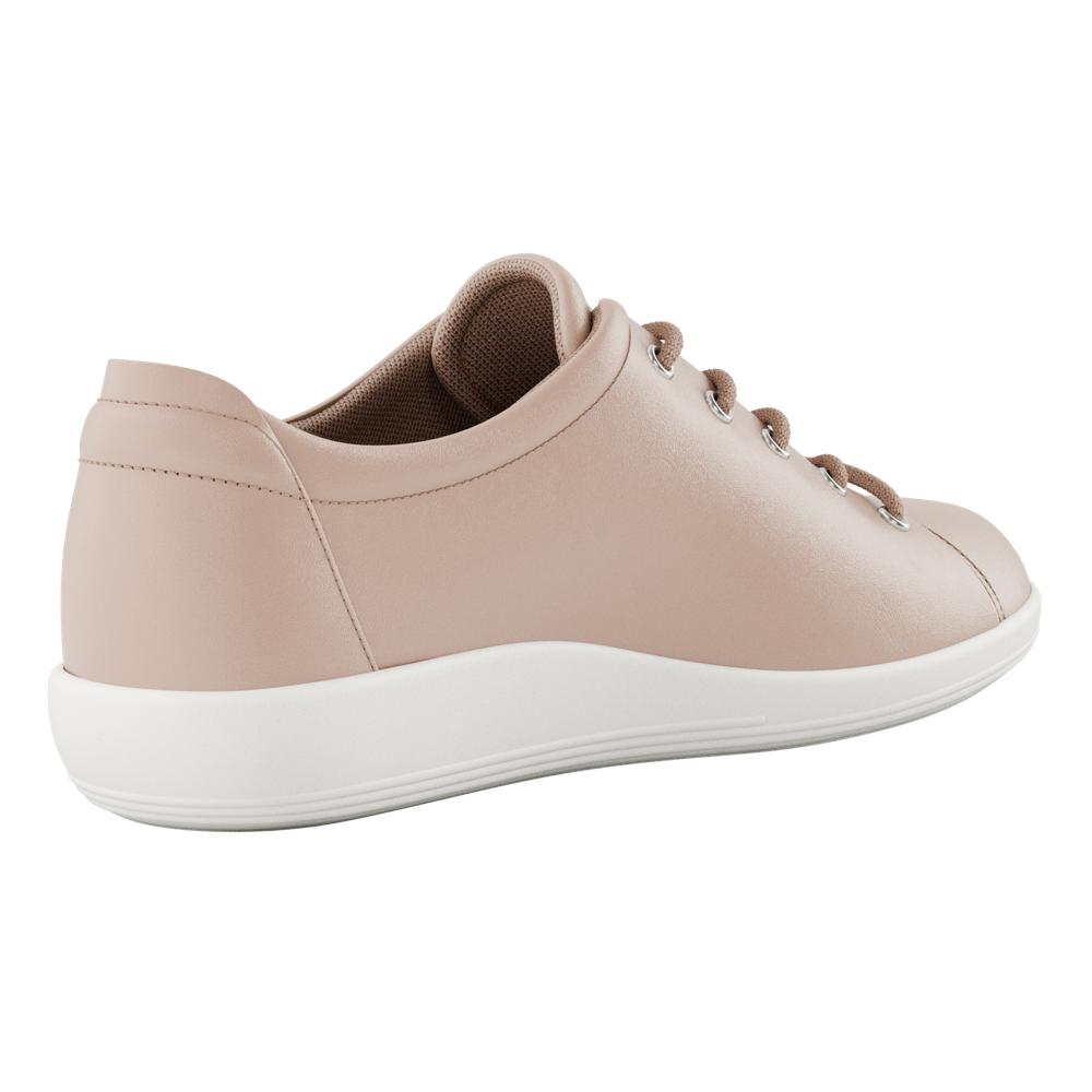 Ecco Ecco Soft 2 Lace 20650311118 Ladies Shoe Rose Dust Ladies