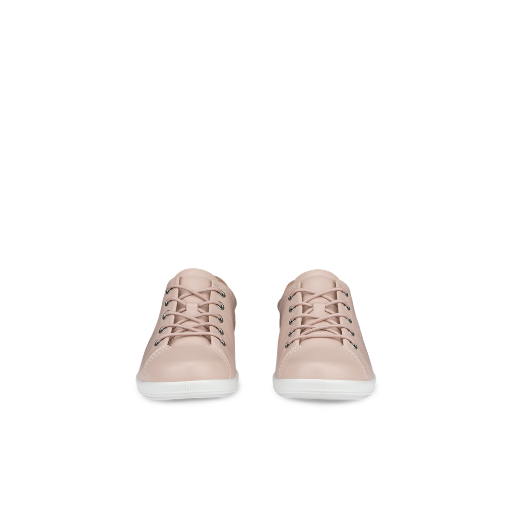 Ecco Ecco Soft 2 Lace 20650311118 Ladies Shoe Rose Dust Ladies