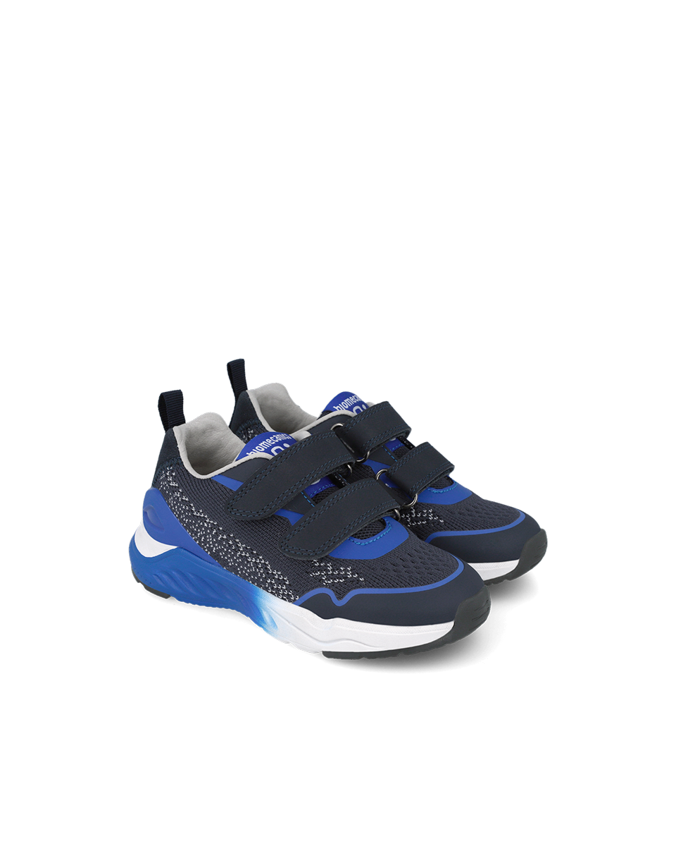 Biomecanics Biomecanics Double Velcro Electrica Blue Trainer Boys