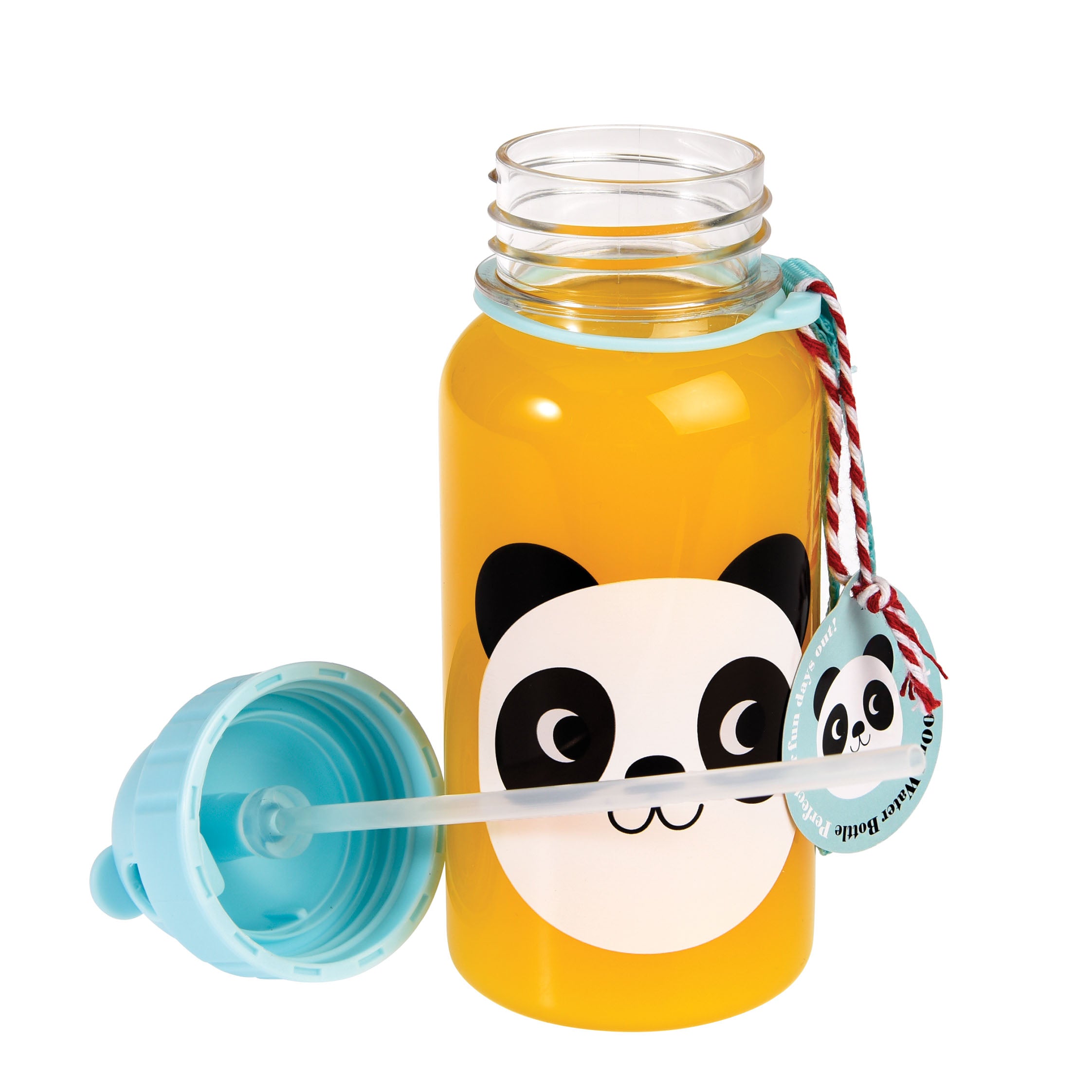 Rex Rex Children's Water Bottle with Straw 500ml Miko The Panda Accessories