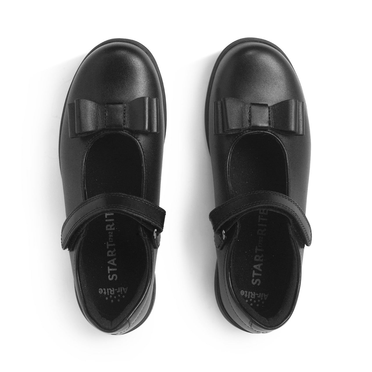 Start-Rite Start-Rite Bella 2839_7 Black Leather School Shoes Black Girls