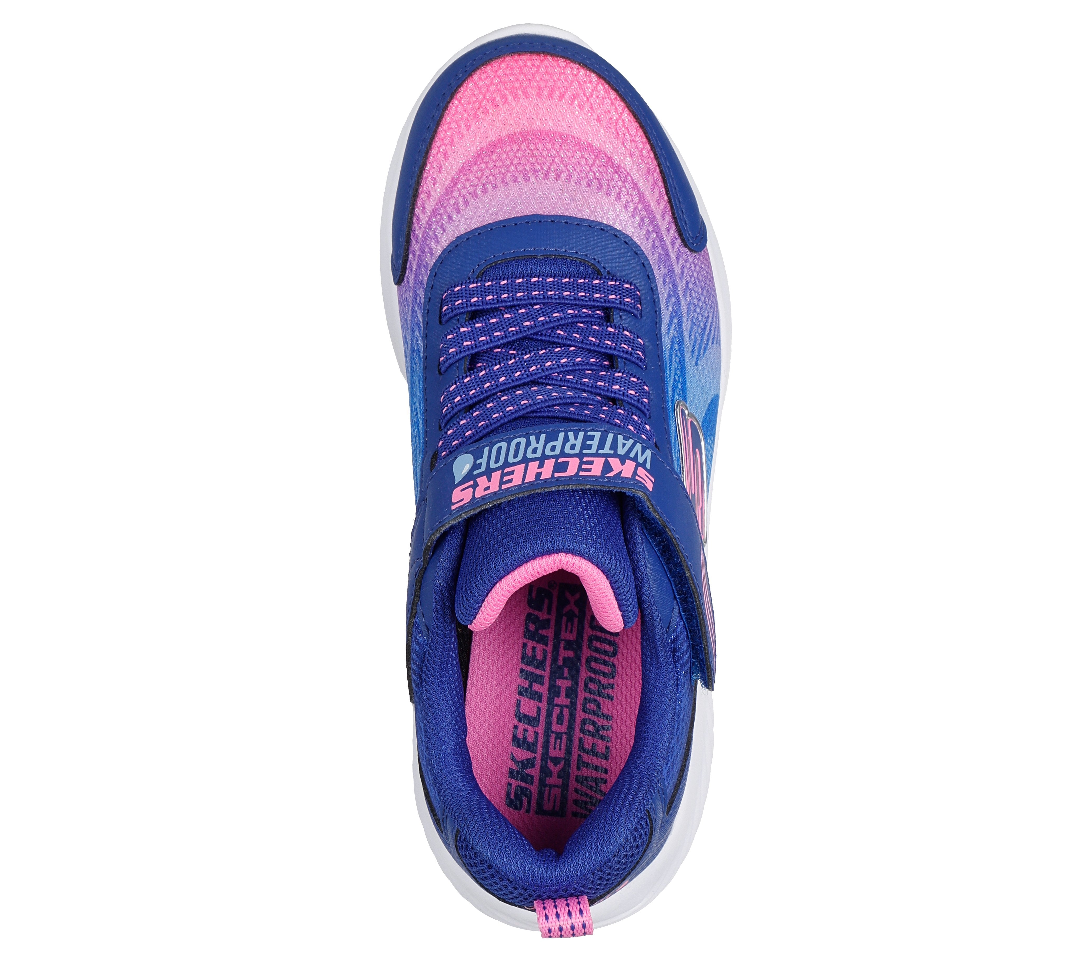 Skechers Skechers 303452L Bounder Hydra Cool Girls Waterproof Navy Trainer Navy Girls