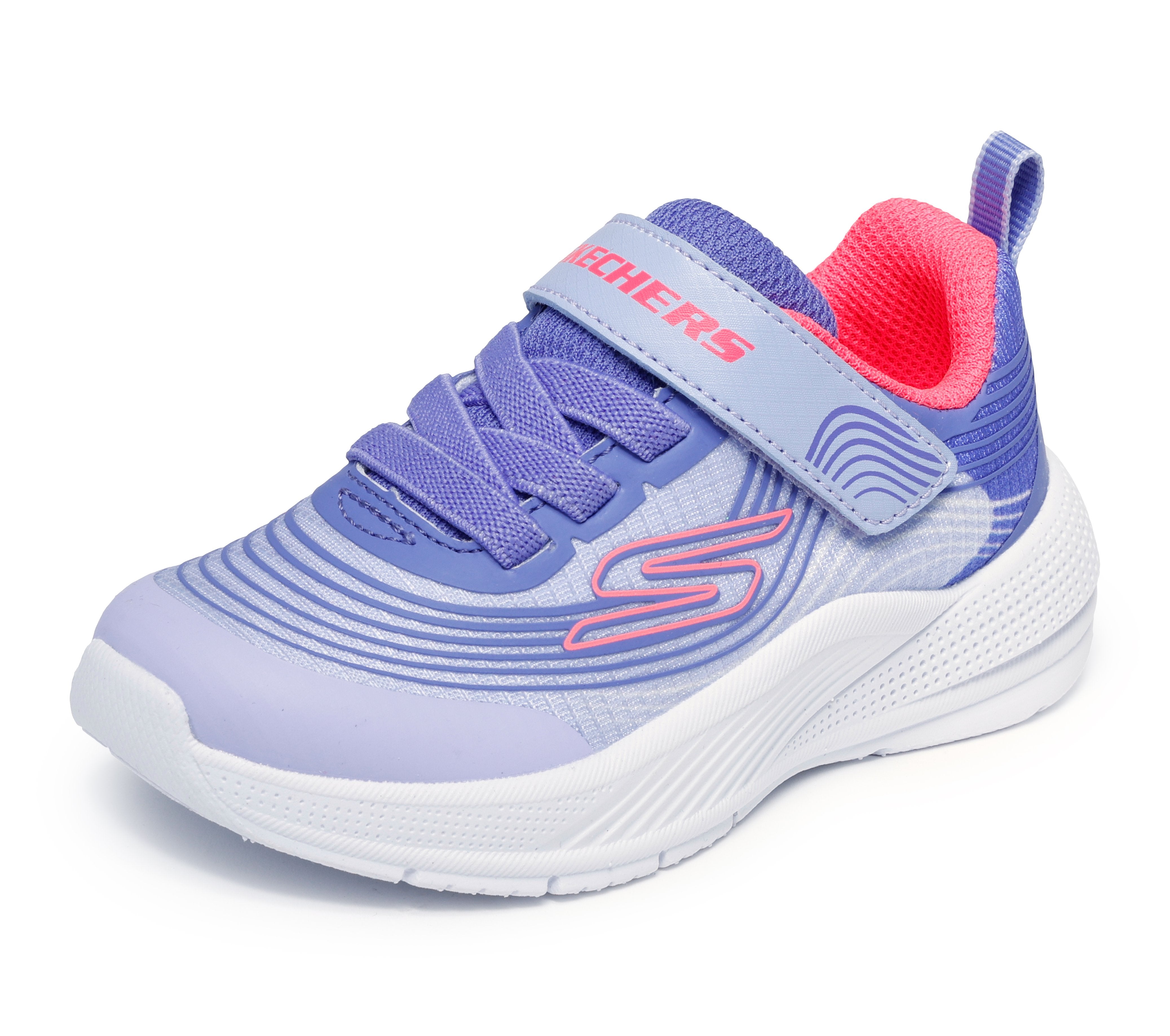 Skechers Skechers Microspec Advance 303575N Girls Lavender Trainer LVNP Girls