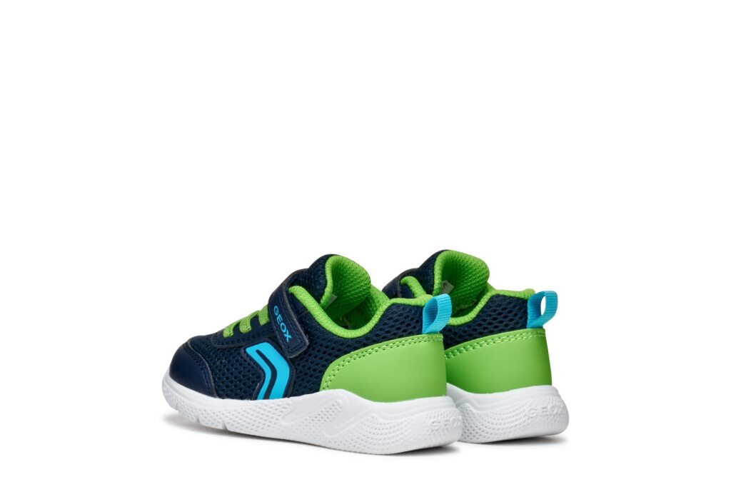 Geox Geox B SPRINTYE BOY B454UC 01454 C0749 Boys Navy / Lime Trainer NAVY/LIME Boys