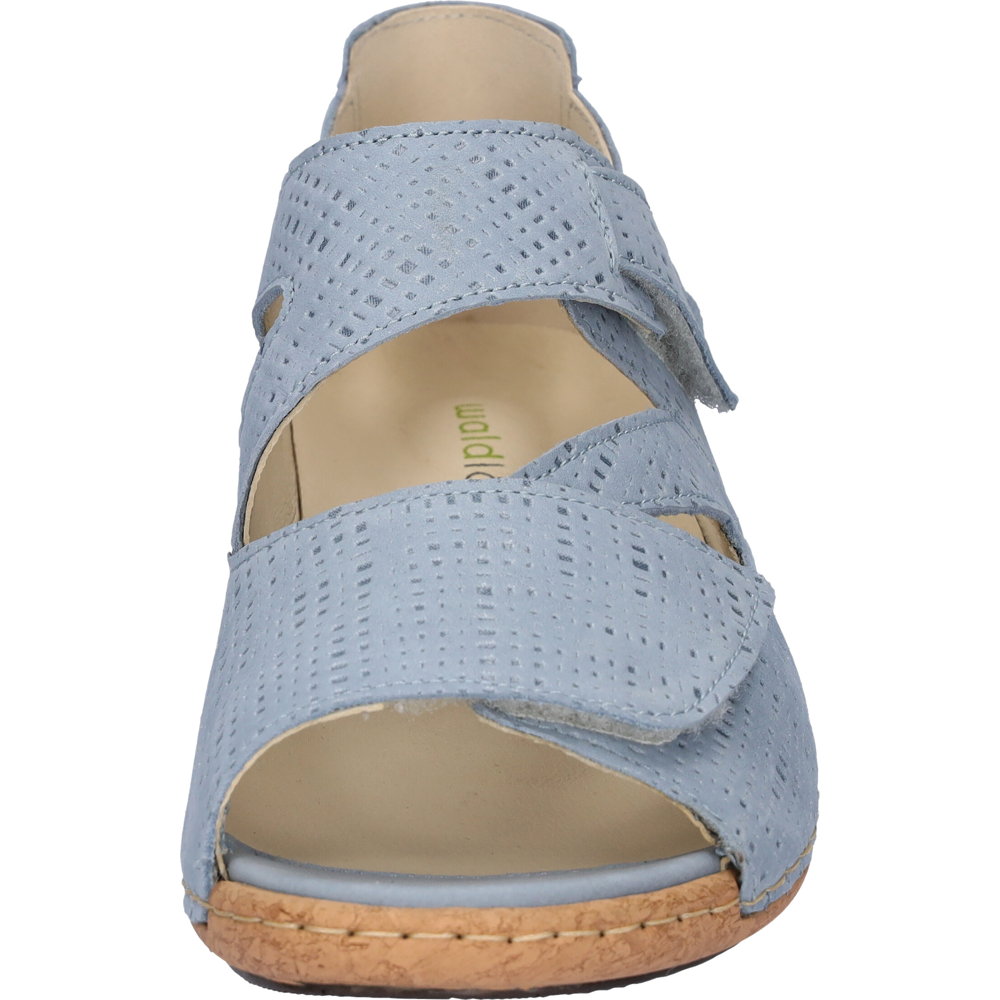 Waldlaufer Waldlaufer Heliett 342025-177-267 Ladies Blue Sandals Karin Sky Ladies