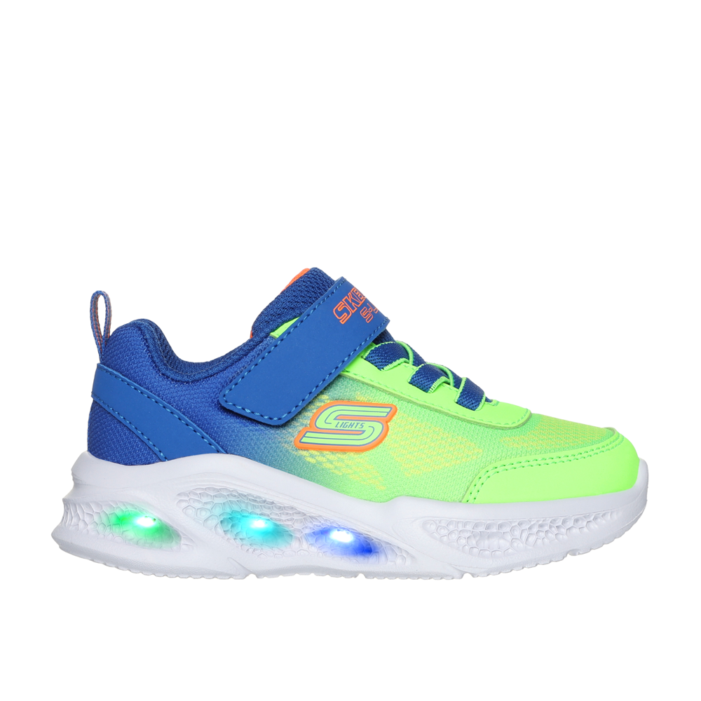 Skechers Skechers Skechers Meteor - Lights - Krendox 401495N Bllm Blue/Lime Boys
