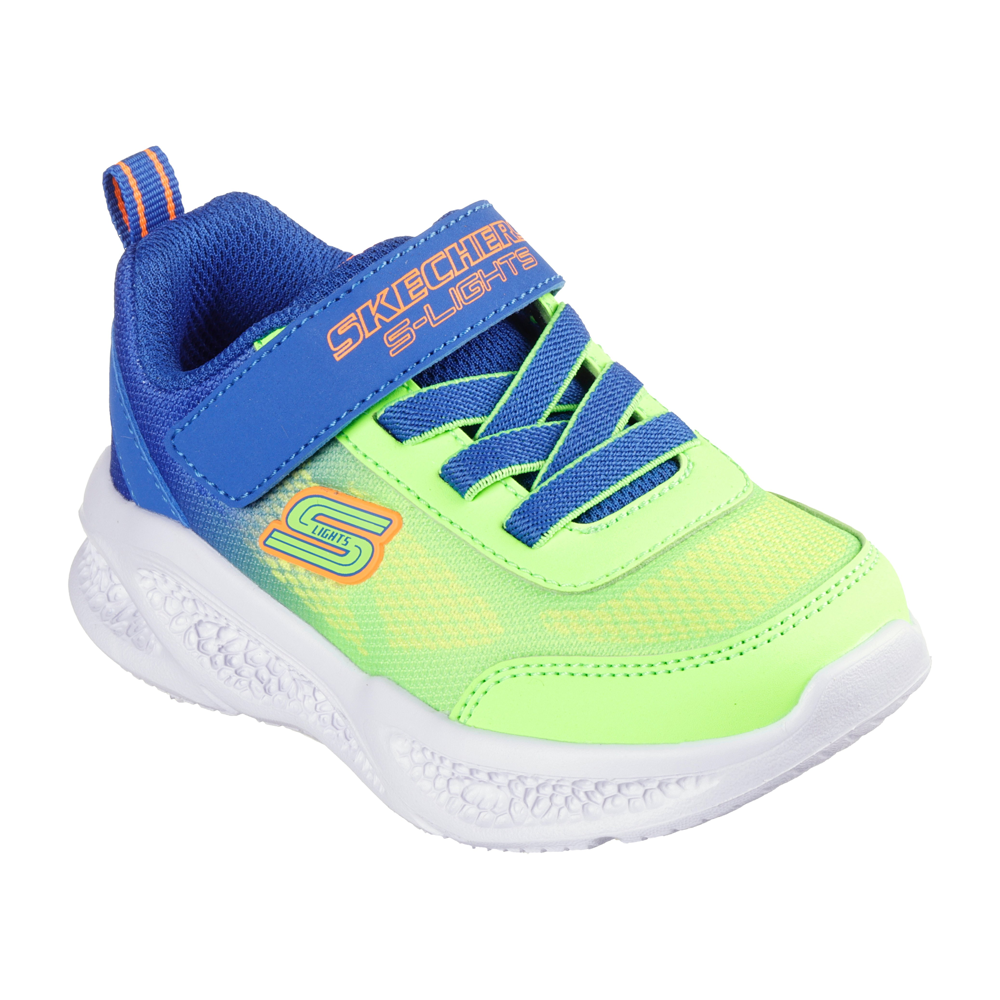 Skechers Skechers Skechers Meteor - Lights - Krendox 401495N Bllm Blue/Lime Boys
