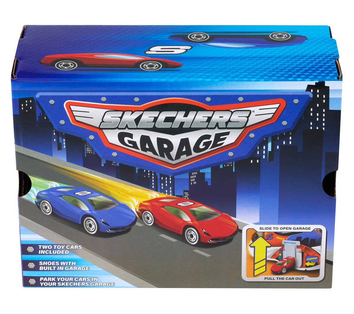 Skechers Garage 402150L Blue/Orange