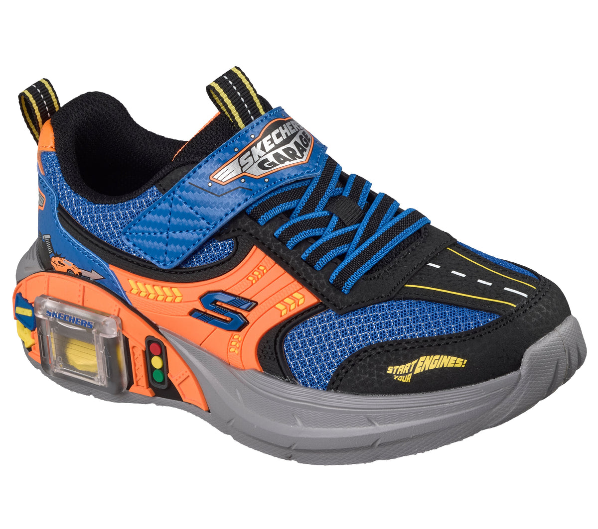 Skechers Garage 402150L Blue/Orange
