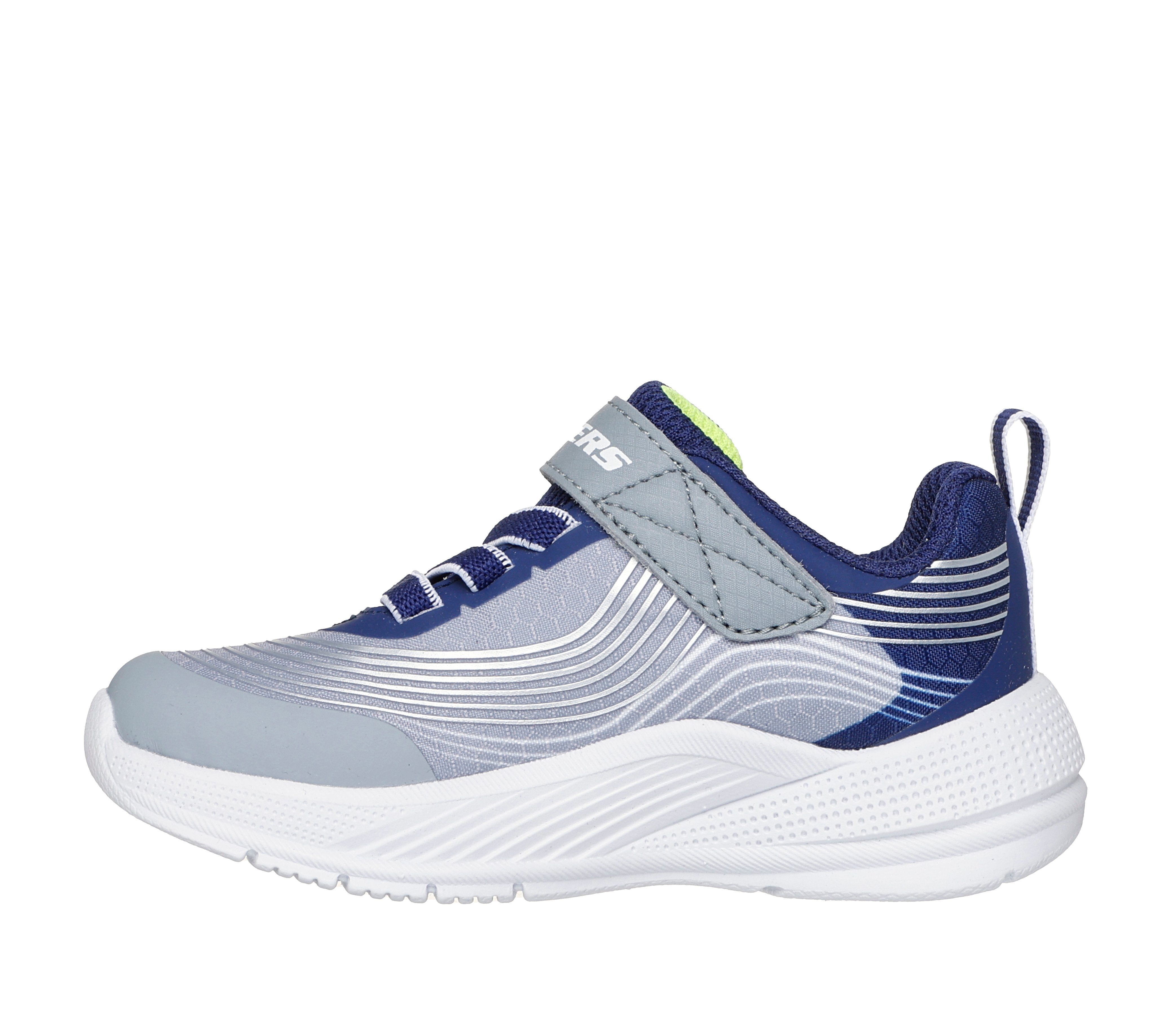 Skechers Skechers Microspec Advance 403926N Boys Navy / Light Grey Trainer NVLG Boys