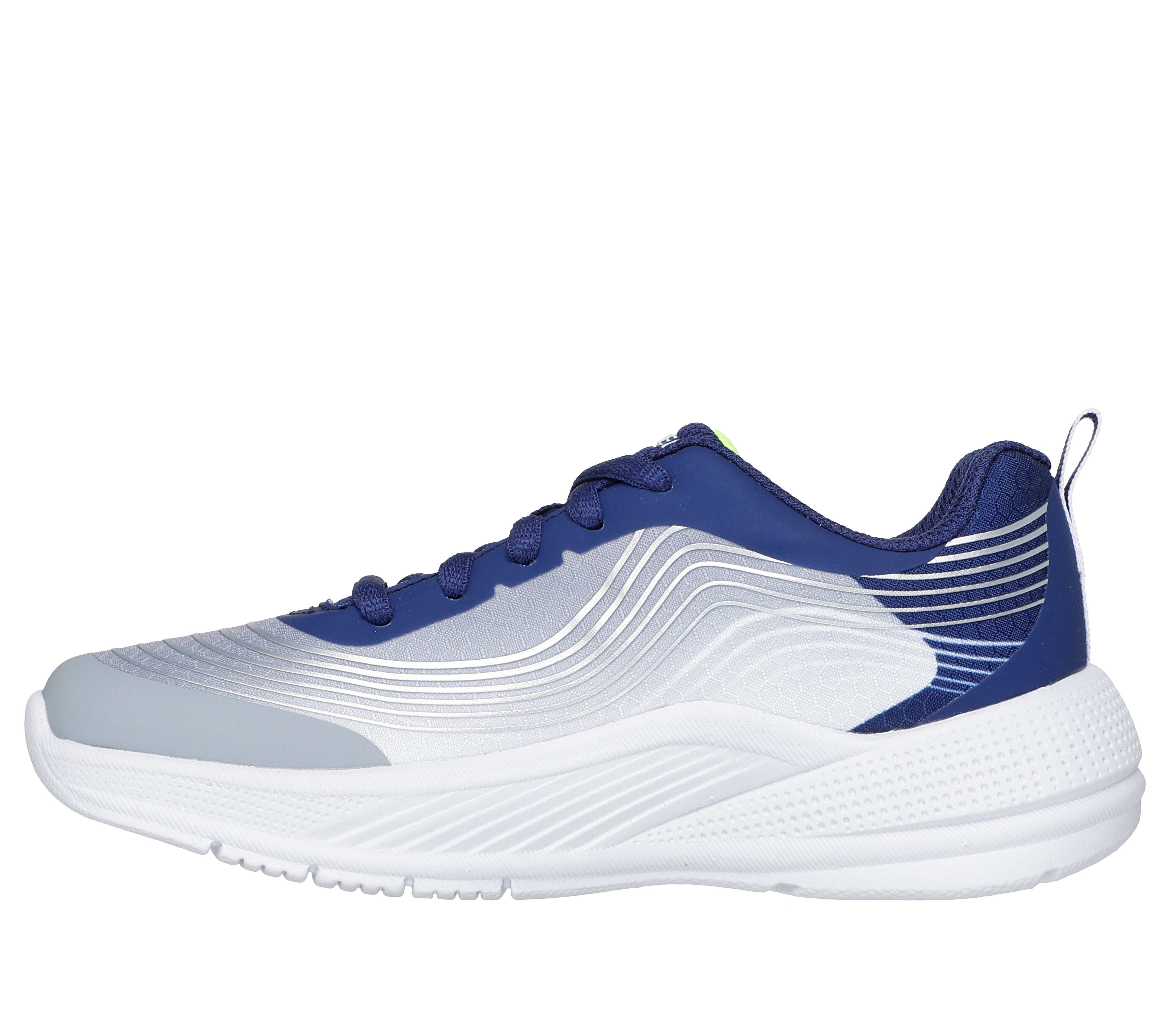 Skechers Skechers Microspec Advance 403927L Boys Navy / Lt Grey Trainer NVLG Boys