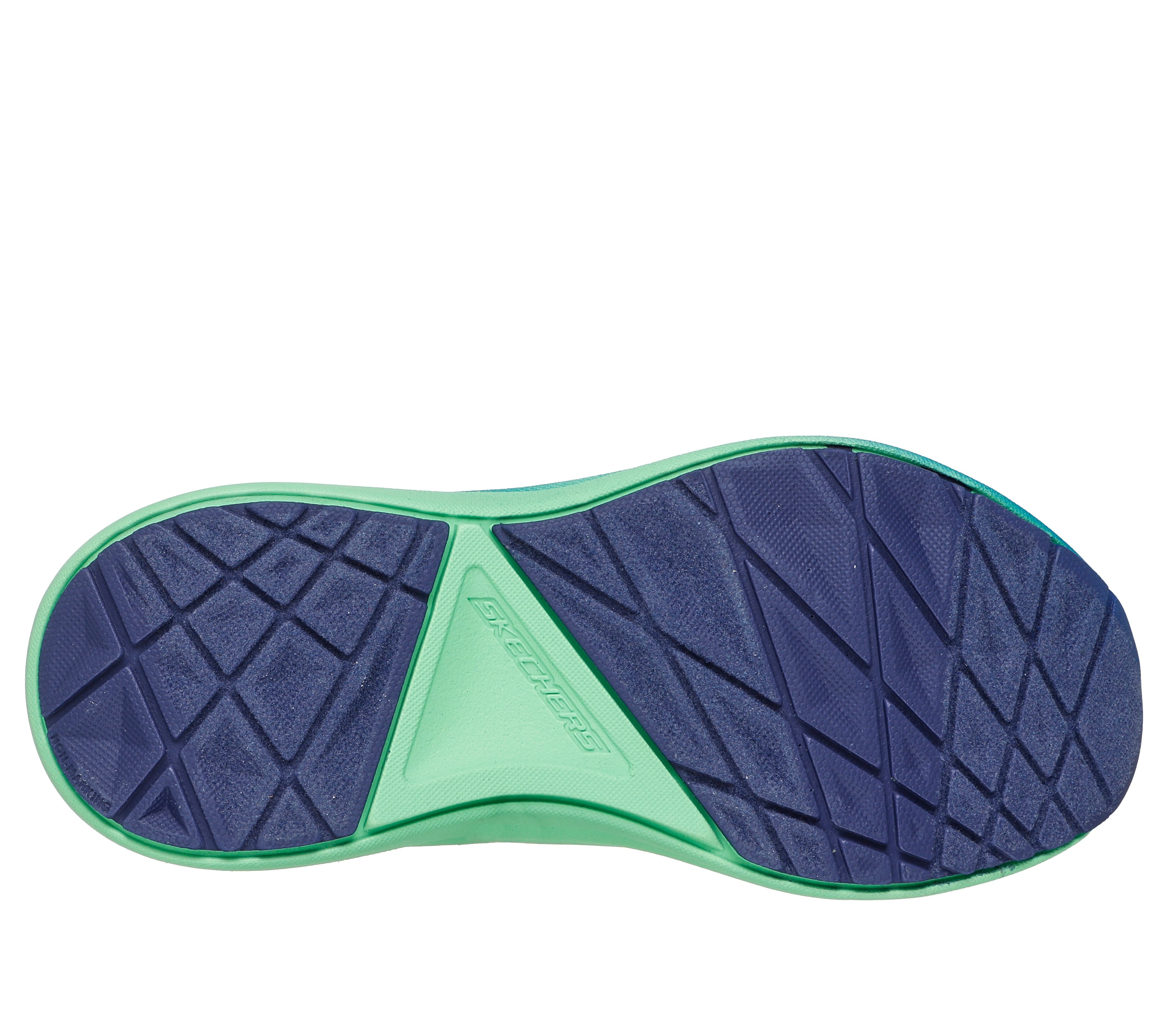 Skechers Skechers Max Cushioning Ascent 404023L Boys Navy / Lime Trainer NVLM Boys