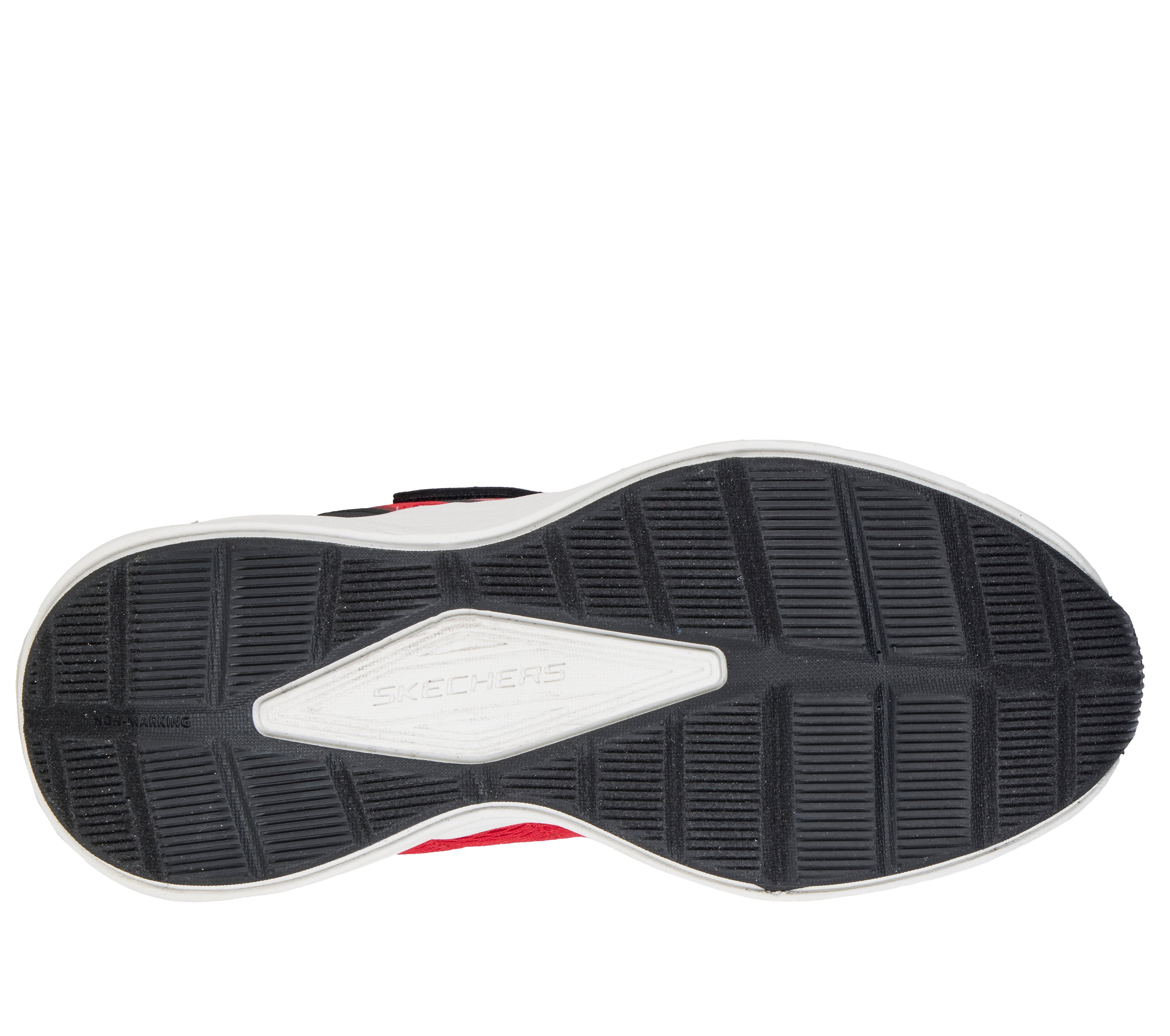 Skechers Skechers Microspec Tread 404115L Boys Red / Black Trainer RDBK Boys