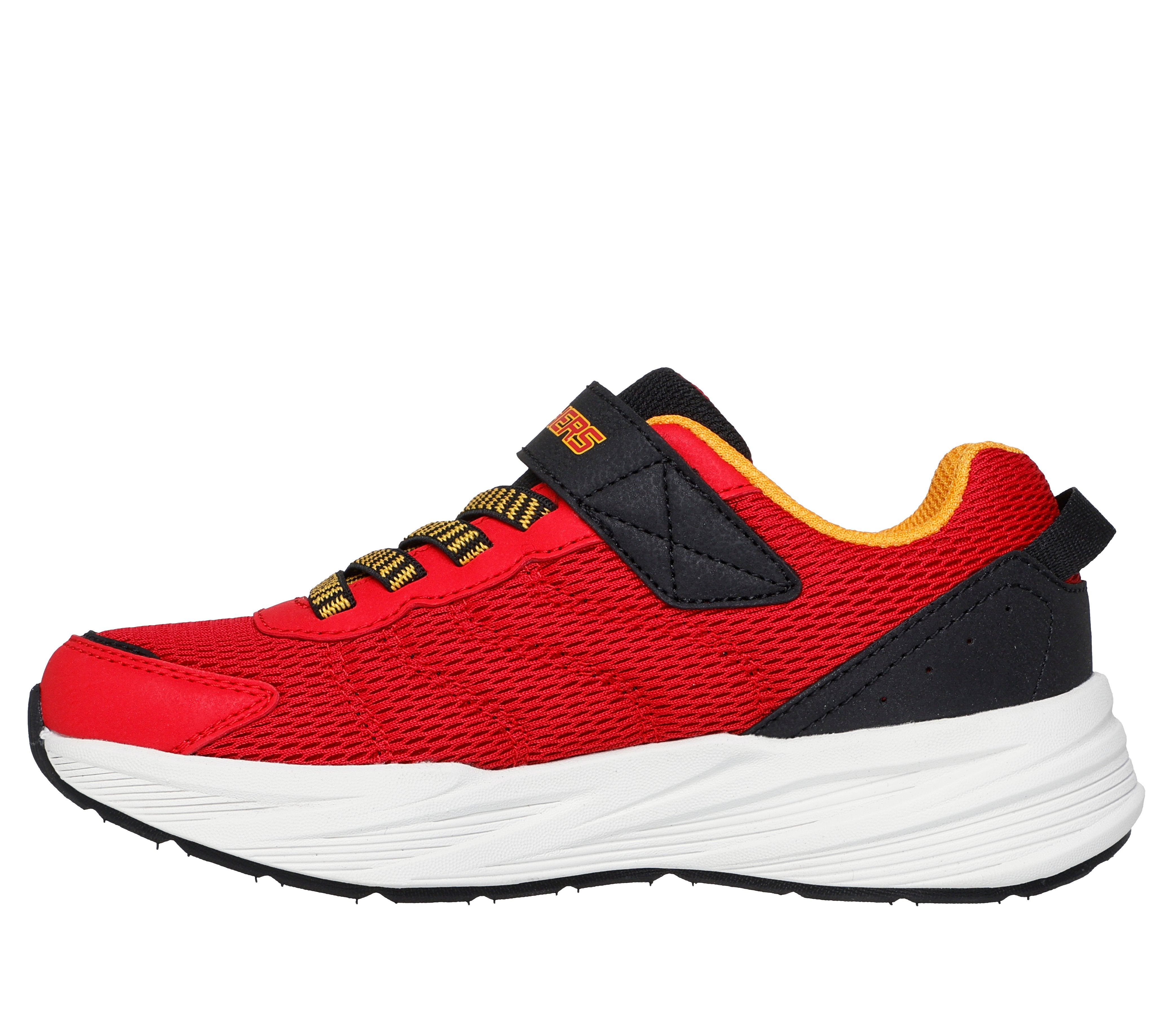 Skechers Skechers Microspec Tread 404115L Boys Red / Black Trainer RDBK Boys