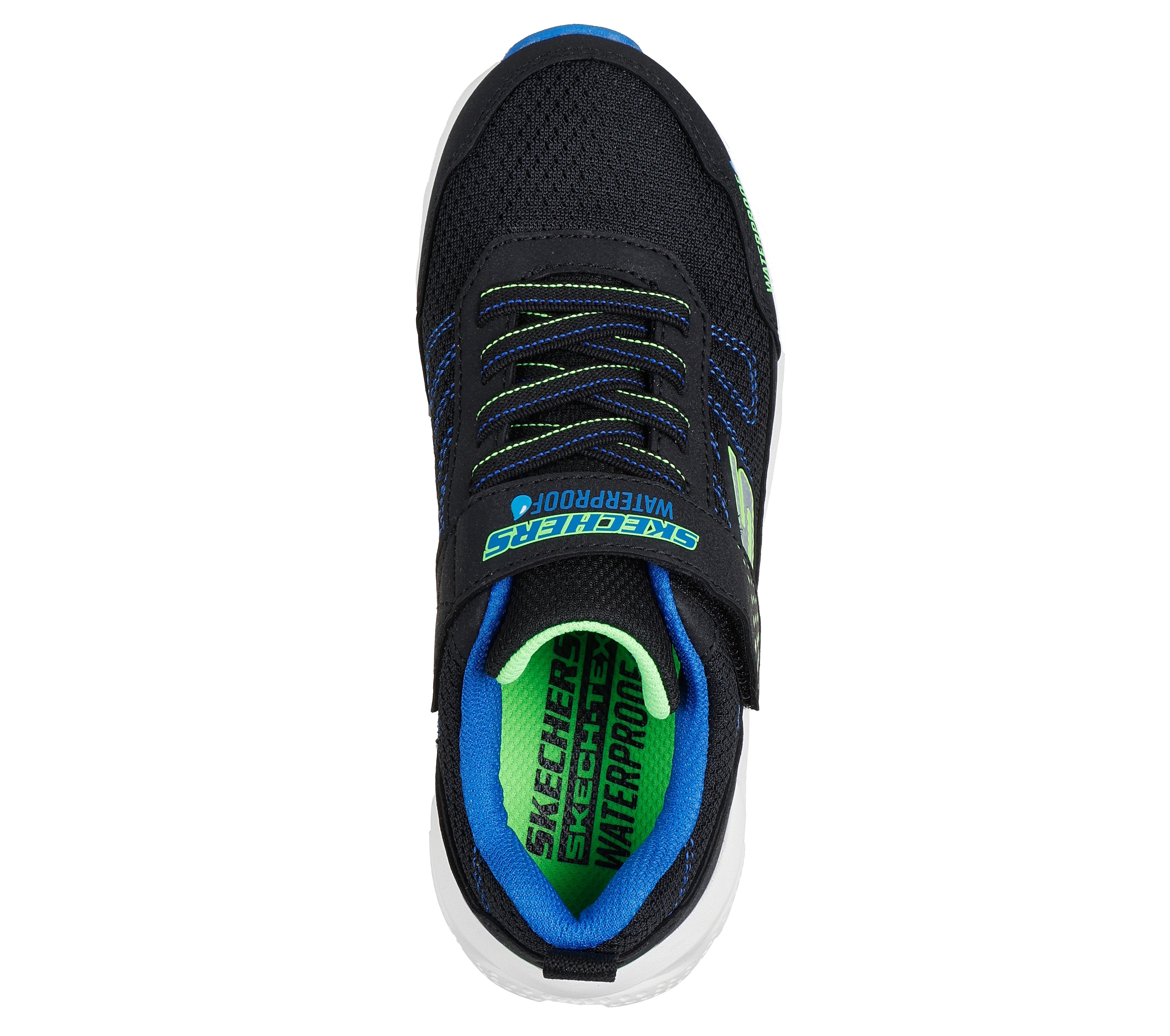 Skechers Skechers Elite Sport Tread 406334L Boys Black / Blue Waterproof Trainer BKBL Boys