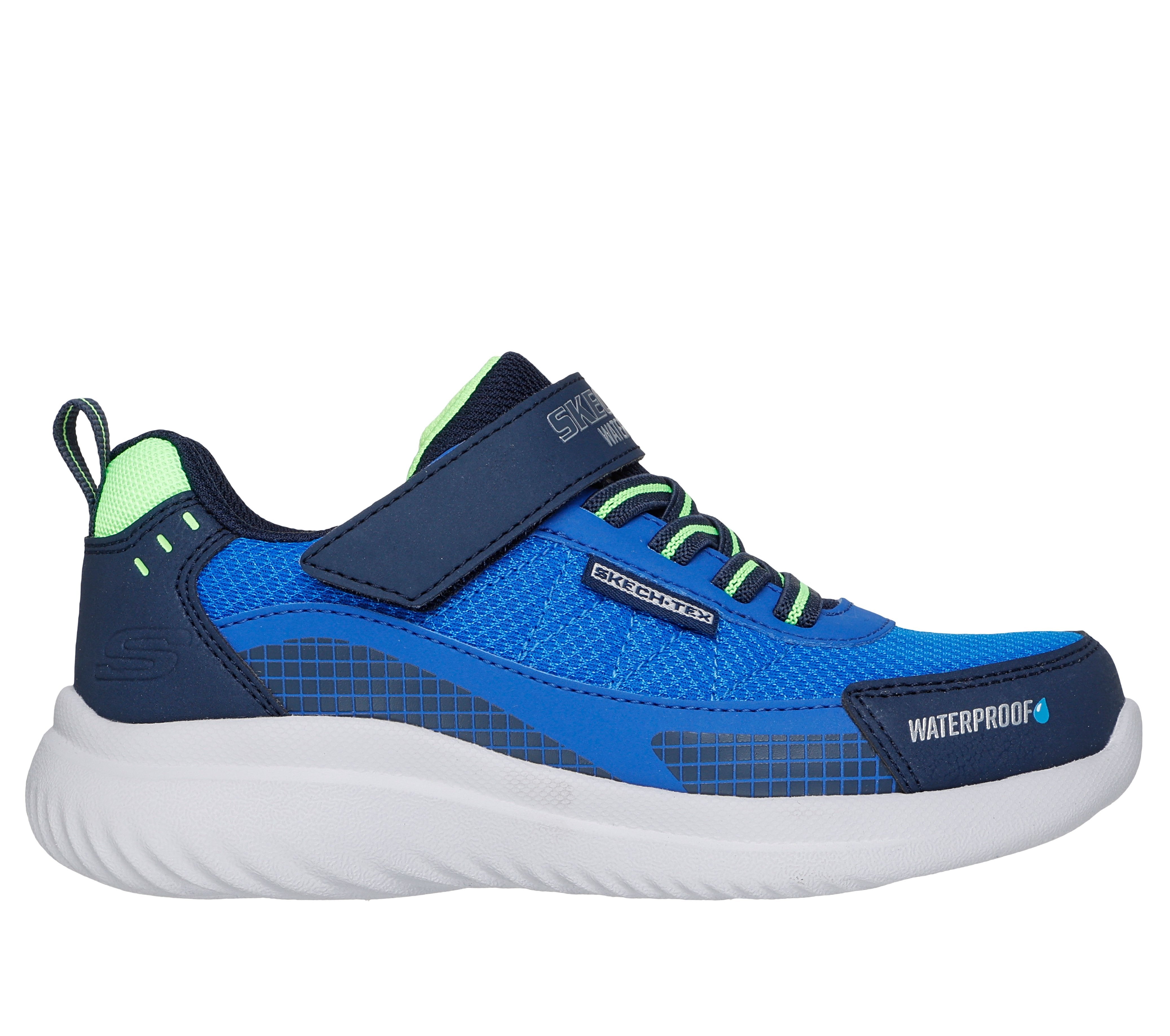 Skechers Skechers Bounder 2.0 Aqua Pace 406341L Boys Navy / Blue Waterproof Trainer NVBL Boys