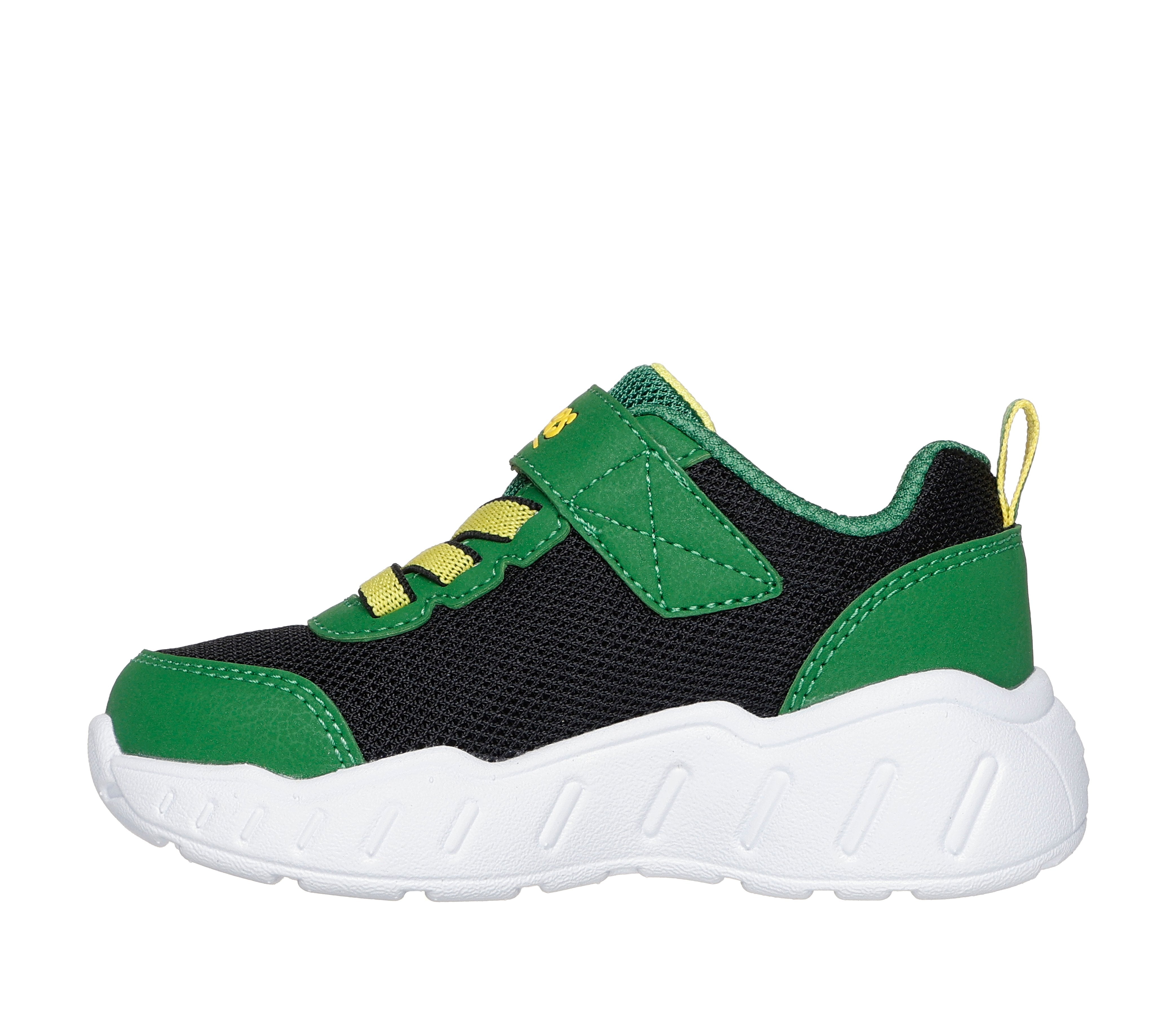 Skechers Skechers Play Scene Barn Squad Buddies 407065N Boys Green Trainer GNBK Boys