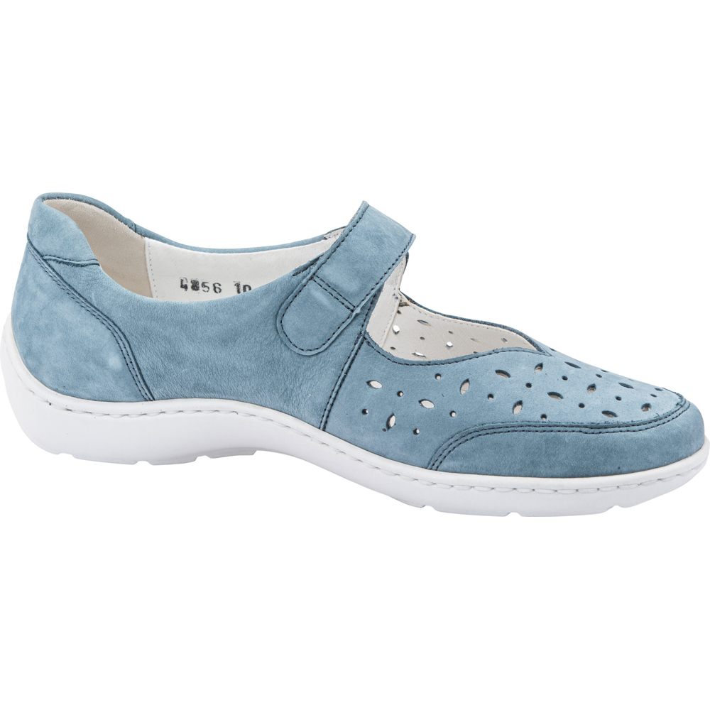Waldlaufer Waldlaufer Henni Denver H 496325 191 263 Shoes Denim Blue Ladies