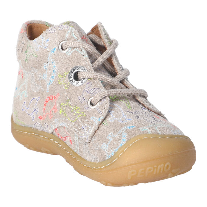 Ricosta Ricosta Dots 50 1200502/650 Beige Dinosaur Boot Beige Dinosaur Print Unisex