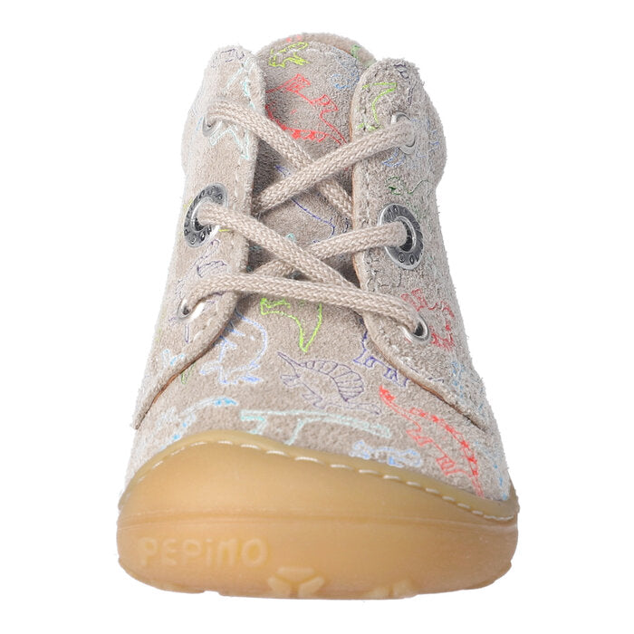 Ricosta Ricosta Dots 50 1200502/650 Beige Dinosaur Boot Beige Dinosaur Print Unisex