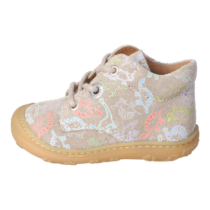 Ricosta Ricosta Dots 50 1200502/650 Beige Dinosaur Boot Beige Dinosaur Print Unisex