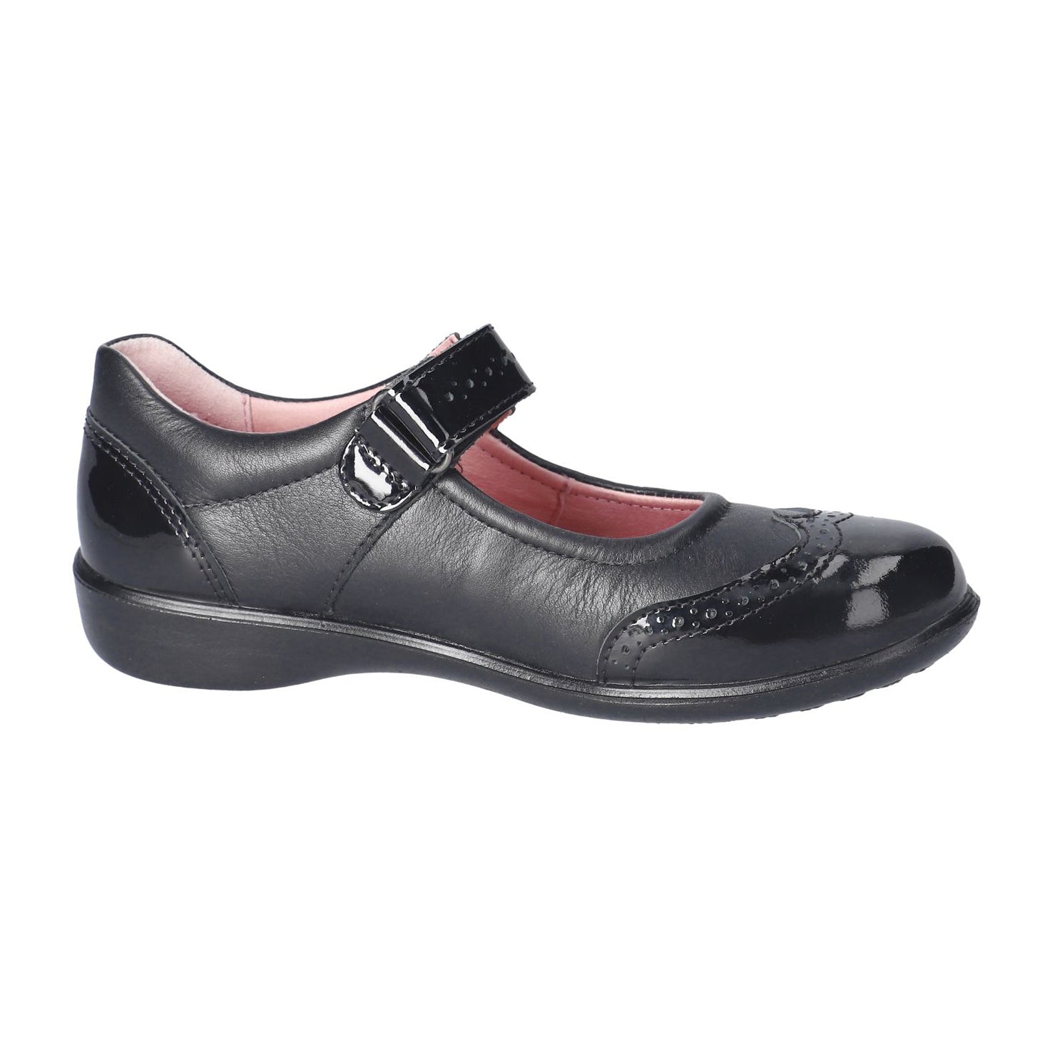 Ricosta Ricosta Beryl 50 8500402/095 Black School Shoes Medium Black Girls