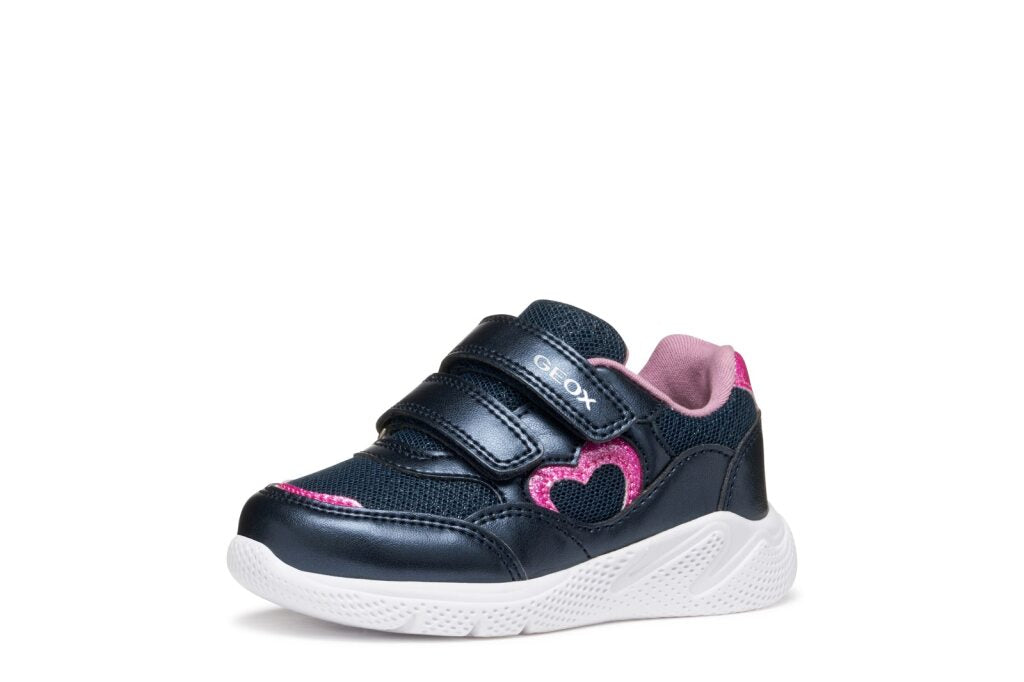 Geox Geox B SPRINTYE GIRL B564TA 0GNAJ C4002 Girls Navy Trainer NAVY Girls
