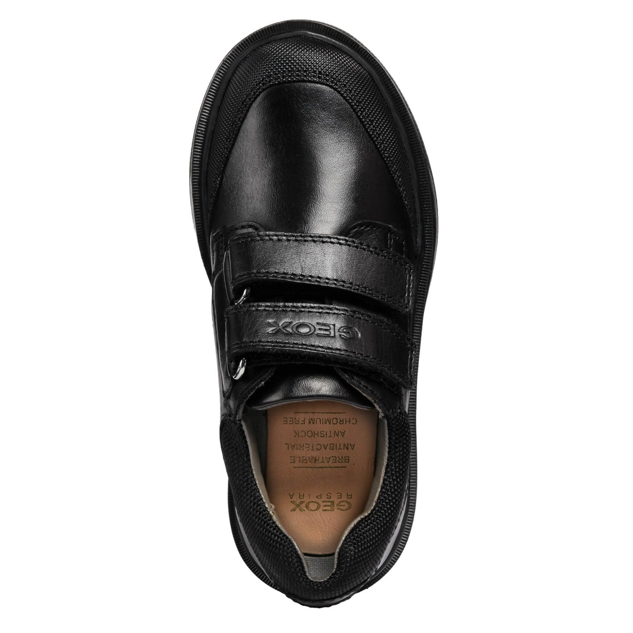 Geox Geox J RIDDOCK J847SF 00043 Black School Shoes Black Boys