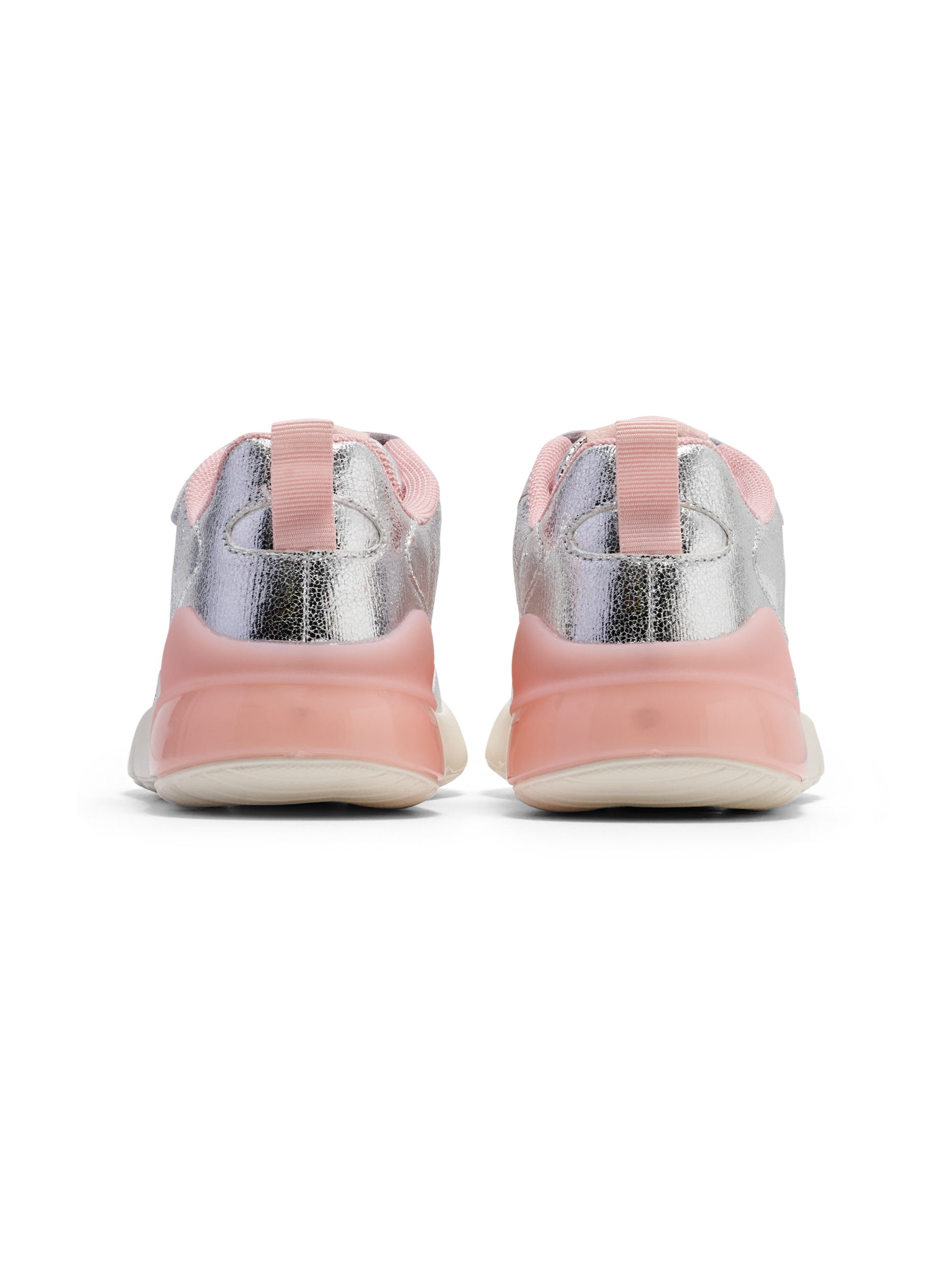 Hummel Hummel Daylight Glitter Jr Girls Silver Trainer 224690 Silver Girls