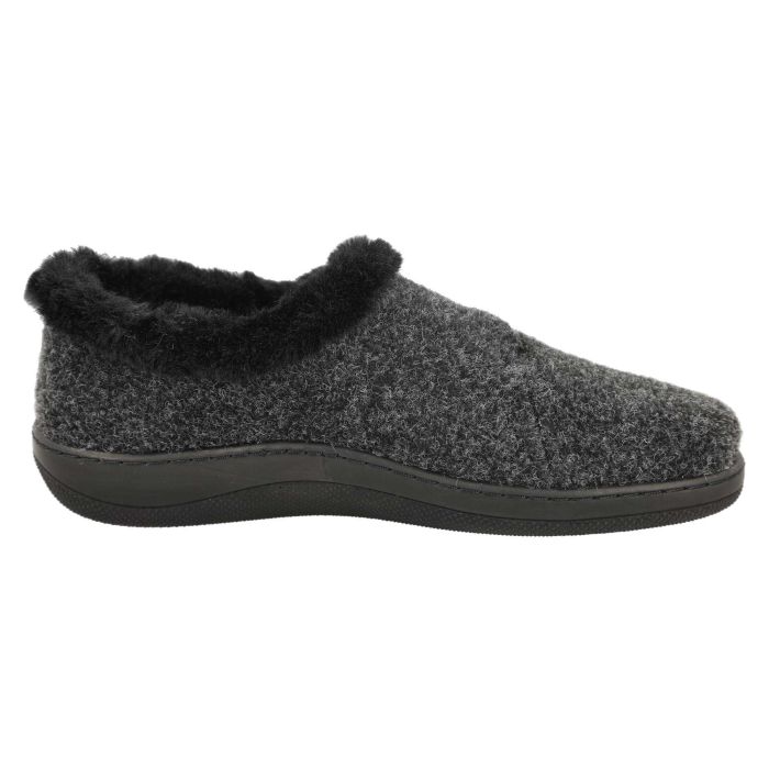 Db Shoes DB Shoes Talala 72986A Black Felt Slippers Black 2V Ladies