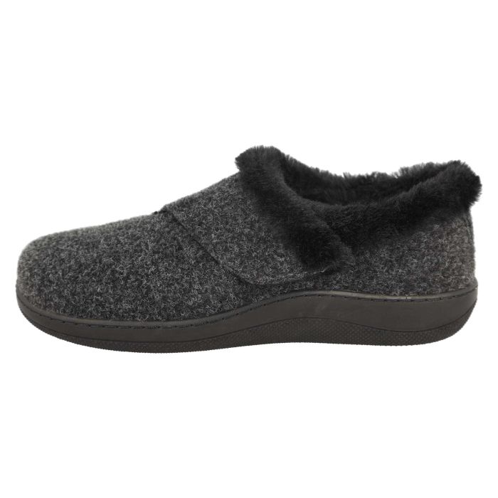 Db Shoes DB Shoes Talala 72986A Black Felt Slippers Black 2V Ladies
