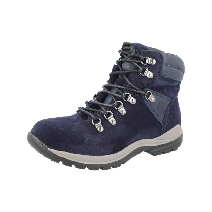 DB Shoes Nebraska 2V 78656N Ladies Navy Suede Waterproof Boot