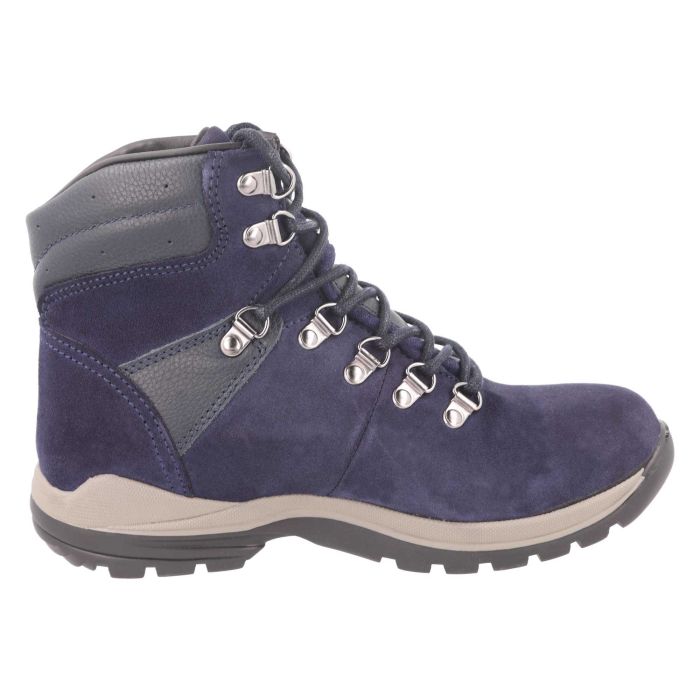 DB Shoes Nebraska 2V 78656N Ladies Navy Suede Waterproof Boot