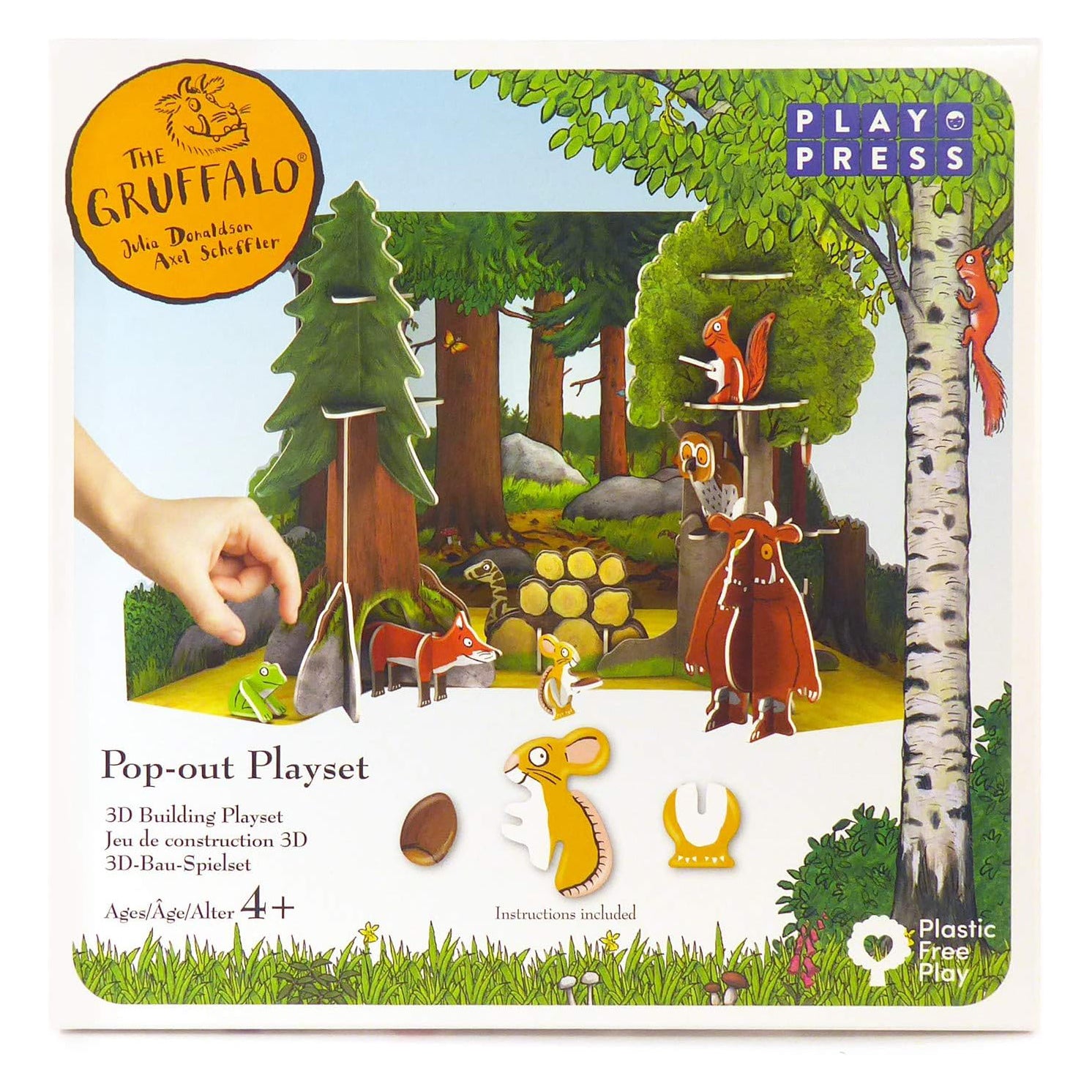 Play Press Play Press THE GRUFFALO Playset Multi Gifts