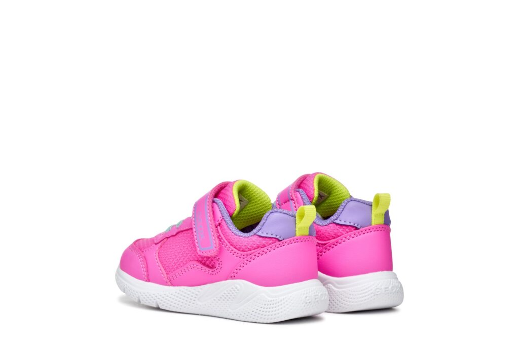 Geox Geox B SPRINTYE GIRL B B564TB 0BC14 C8L8E Girls Fuchsia Trainer FLUO FUCHSIA/DK LILA Boys