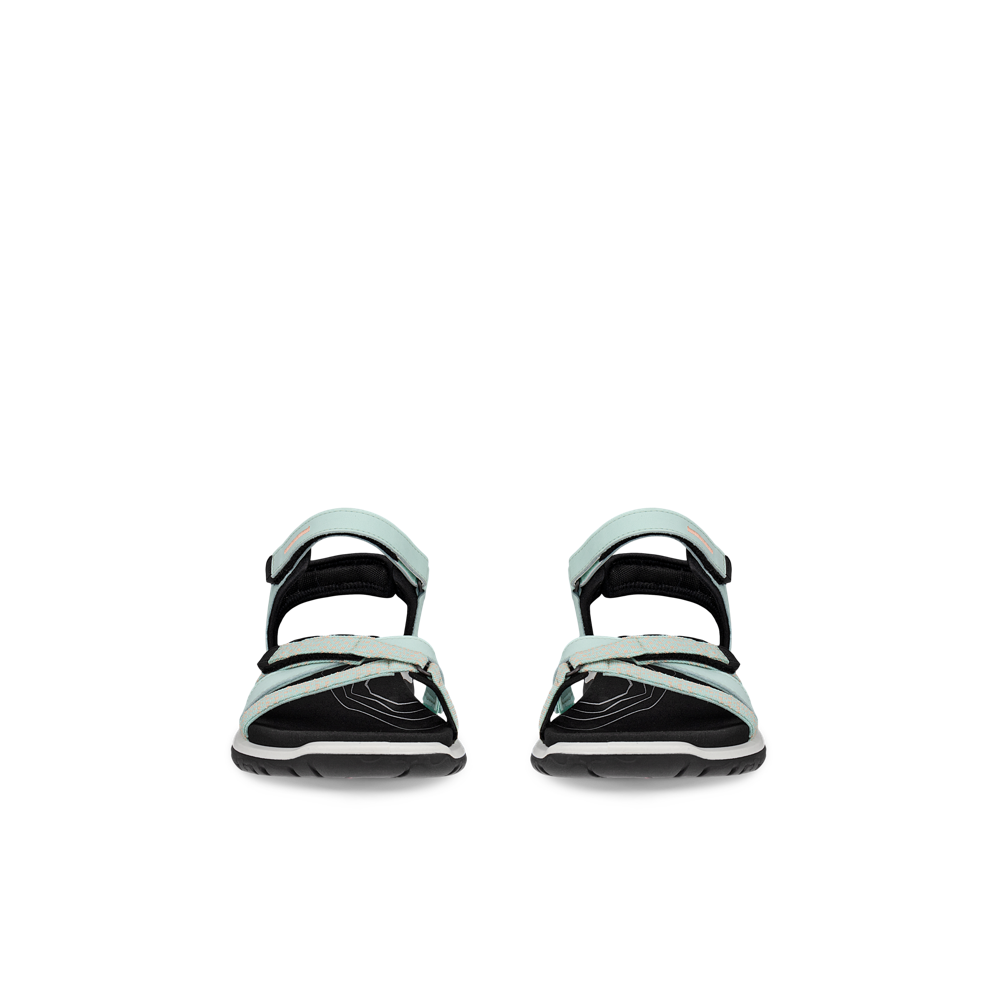 Ecco Ecco Offroad Roam Lea/Tex 85330361247 Ladies Emerald Sandals Emerald/Dusty Peach Ladies