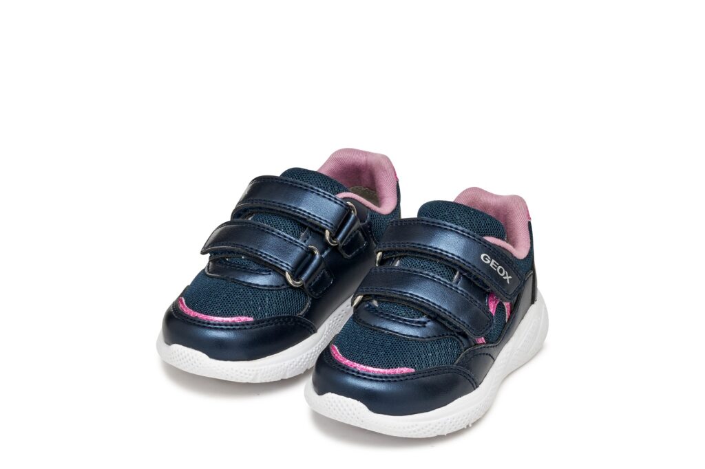 Geox Geox B SPRINTYE GIRL B564TA 0GNAJ C4002 Girls Navy Trainer NAVY Girls