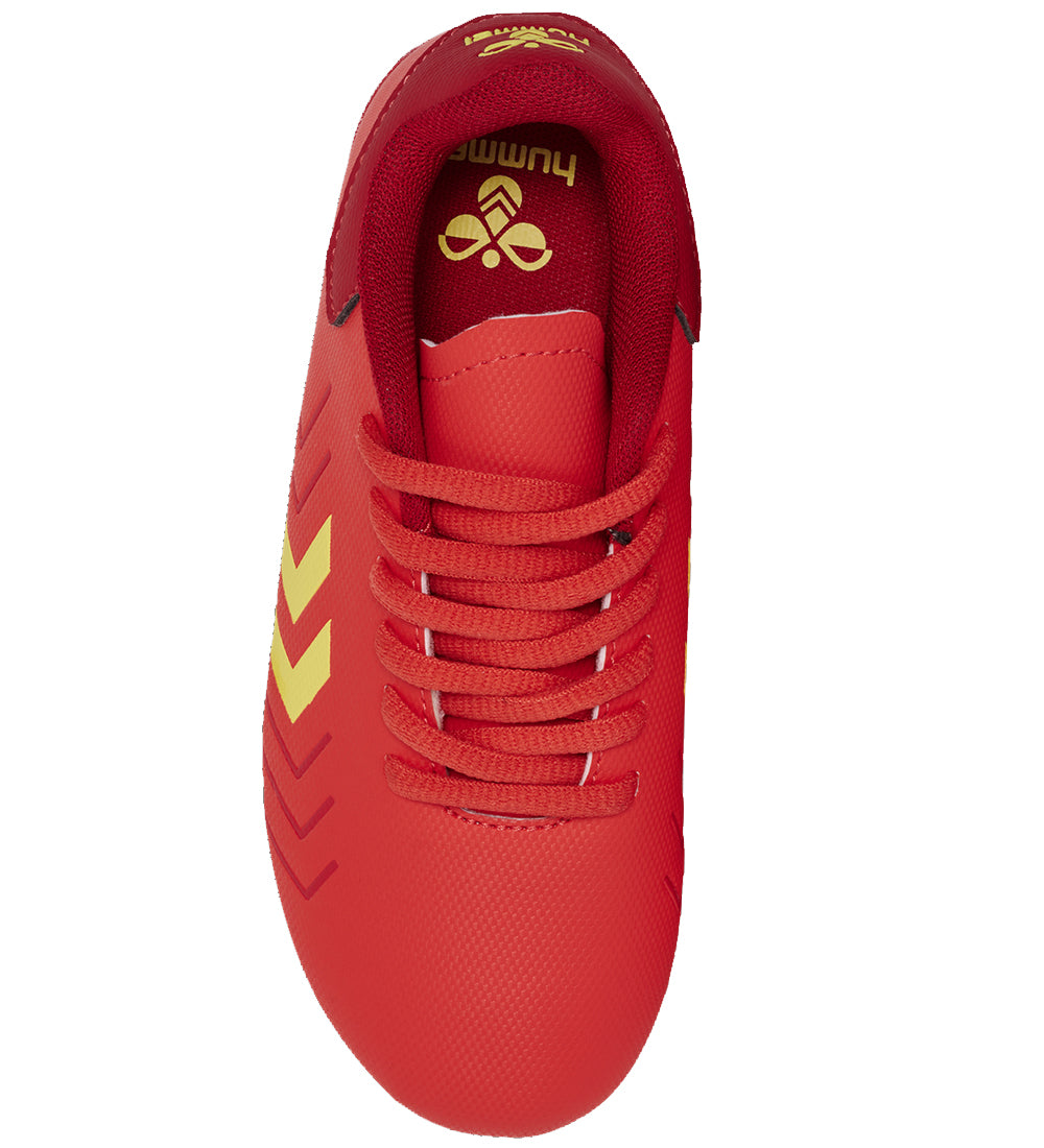 Hummel Hummel Hattrick MG LC JR 226871 3787 Football Boot Haute Red Boys, Girls
