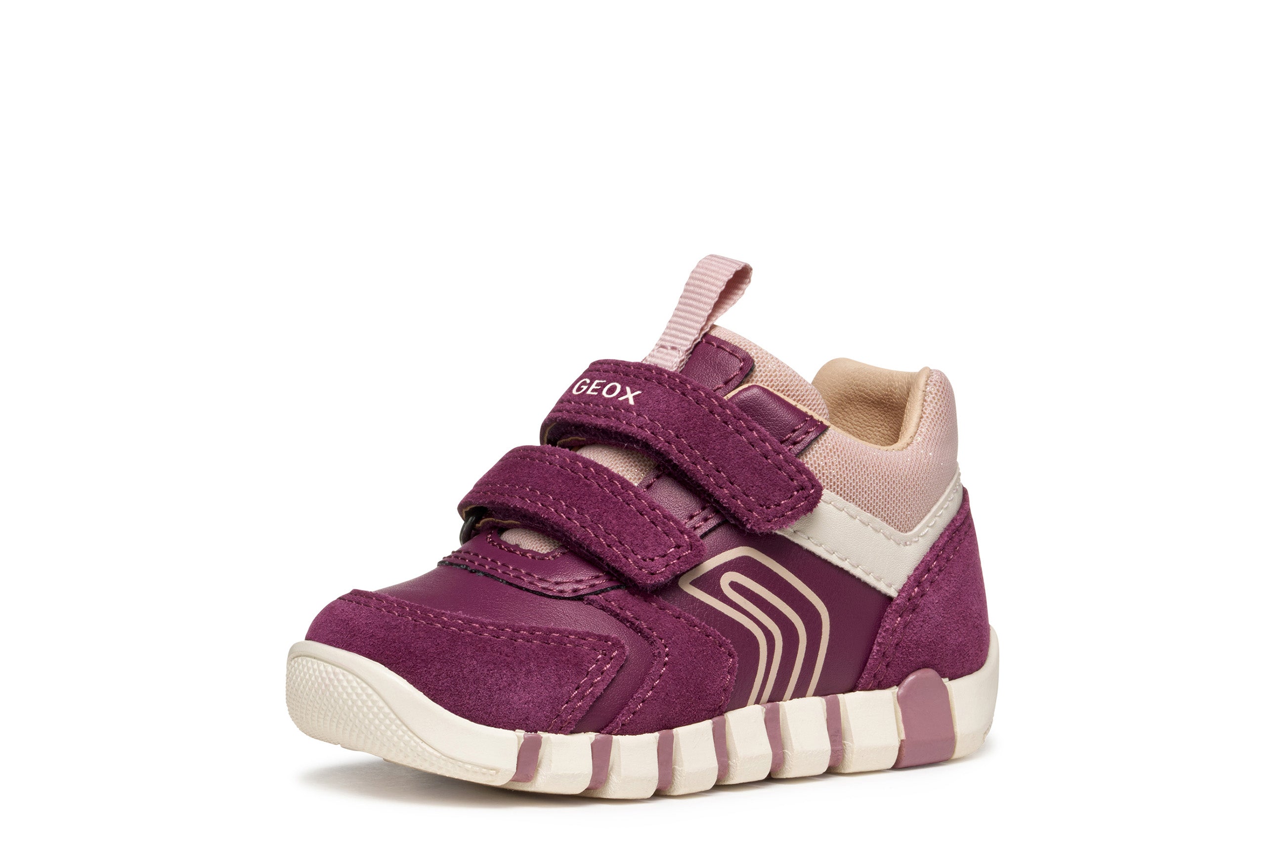 Geox Geox B Iupidoo Girl B3558C 05422 Dk Purple / Rose Trainer Dk Purple / Rose Girls