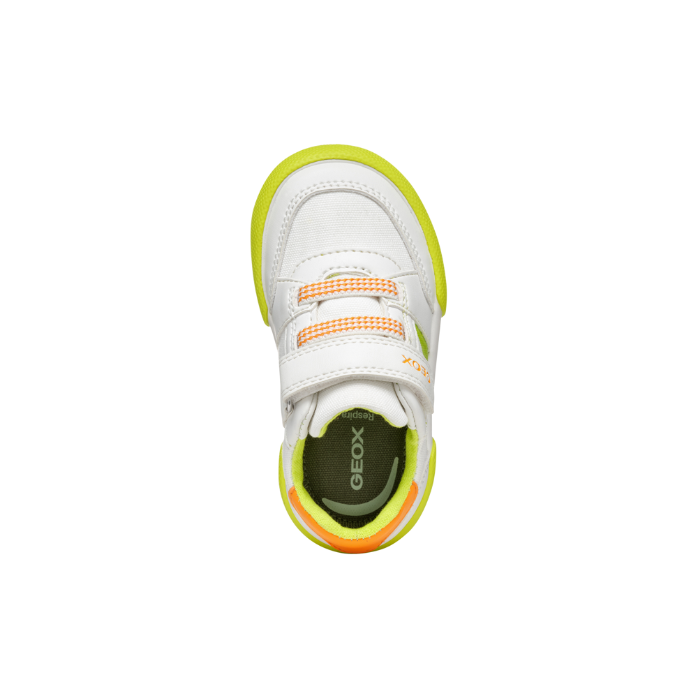 Geox Geox B Gisli B.A B551na 05410 C0551 White/Fluo Green Boys